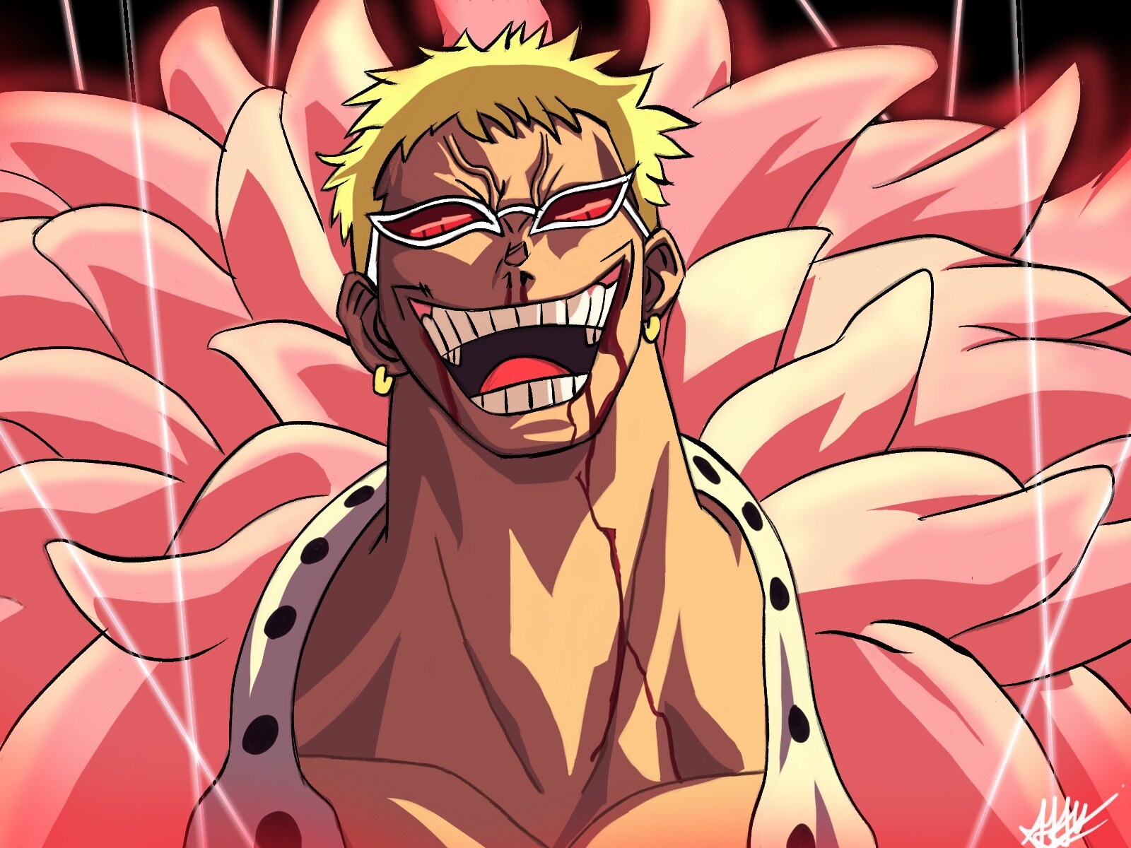 Artstation Doflamingo Fan Art Francois Am