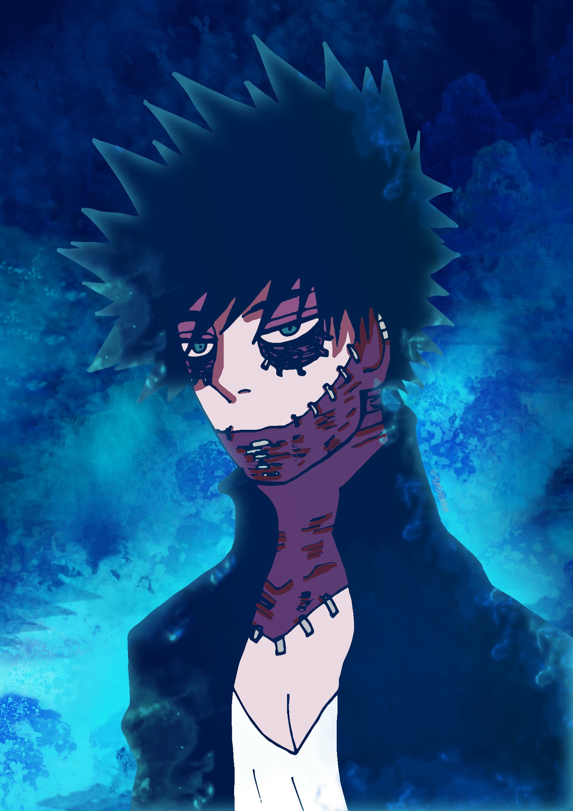 Wallpaper Artstation Dabi Boku No Hero Academia Sasha Omran Free HD