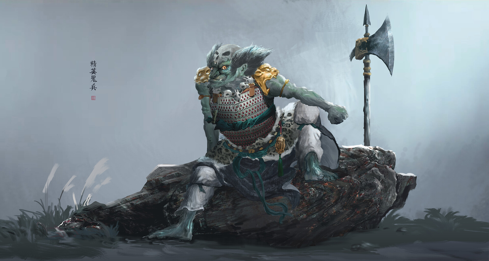 Artstation 精英鬼兵 Jun Liu