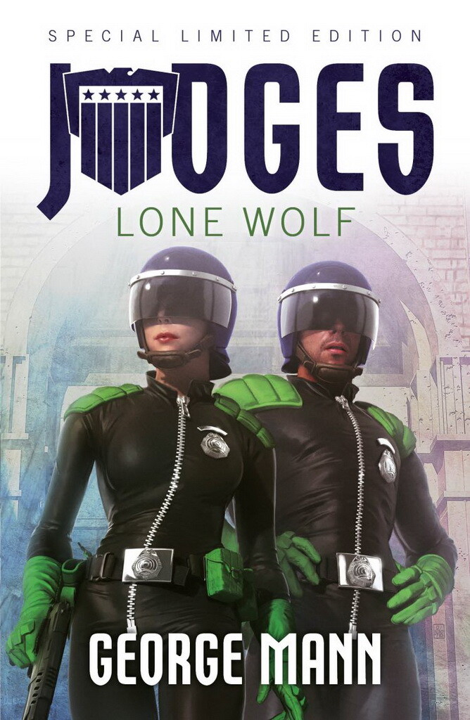 Judges: Lone Wolf. Final cover, as printed.
