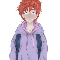 Artstation Green Eyes Anime Boy Kay Draw
