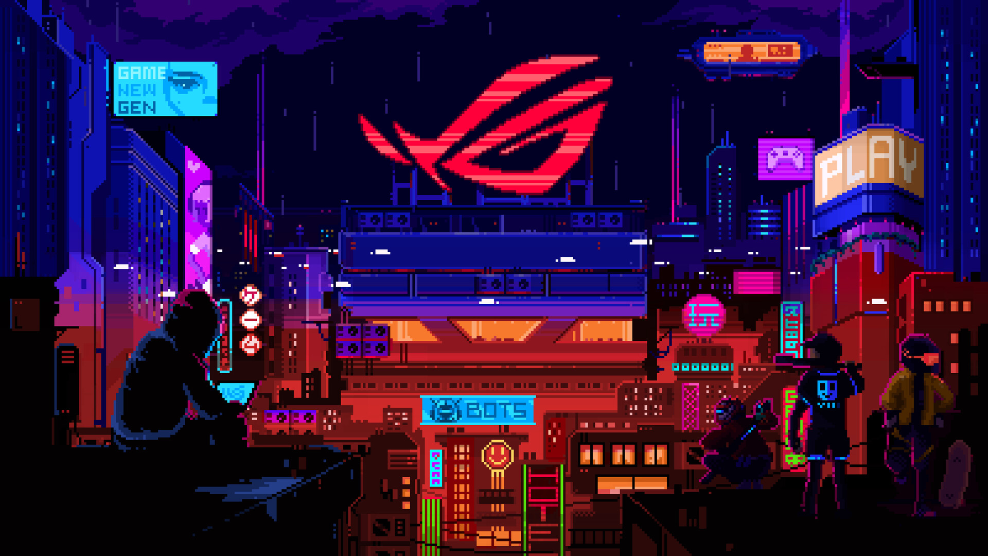 Artstation Rog Wallpaper Design