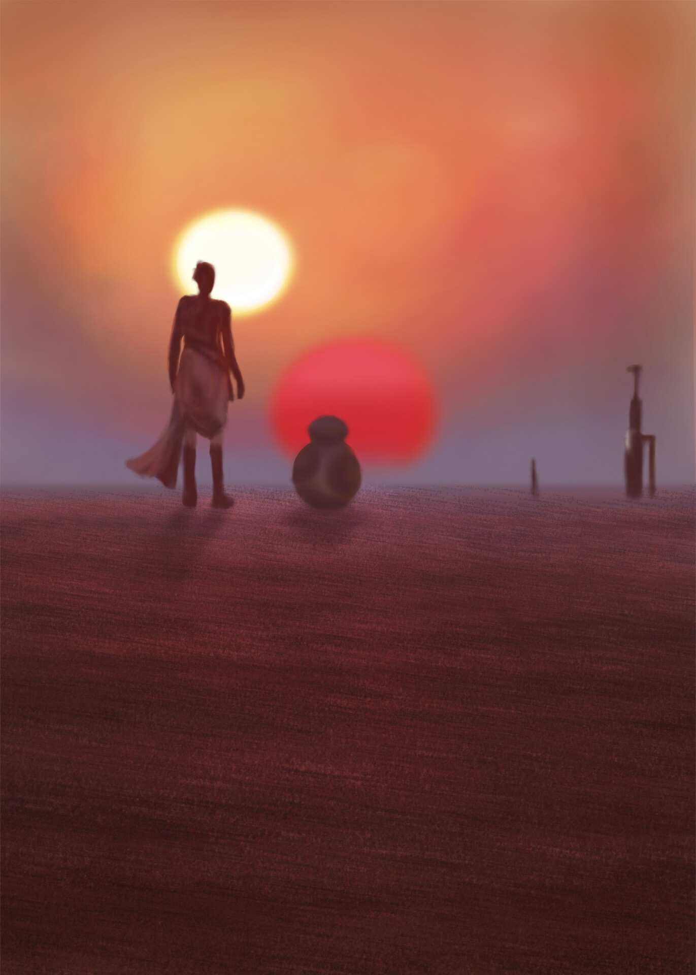 Artstation Rey Skywalker Justin Fowler