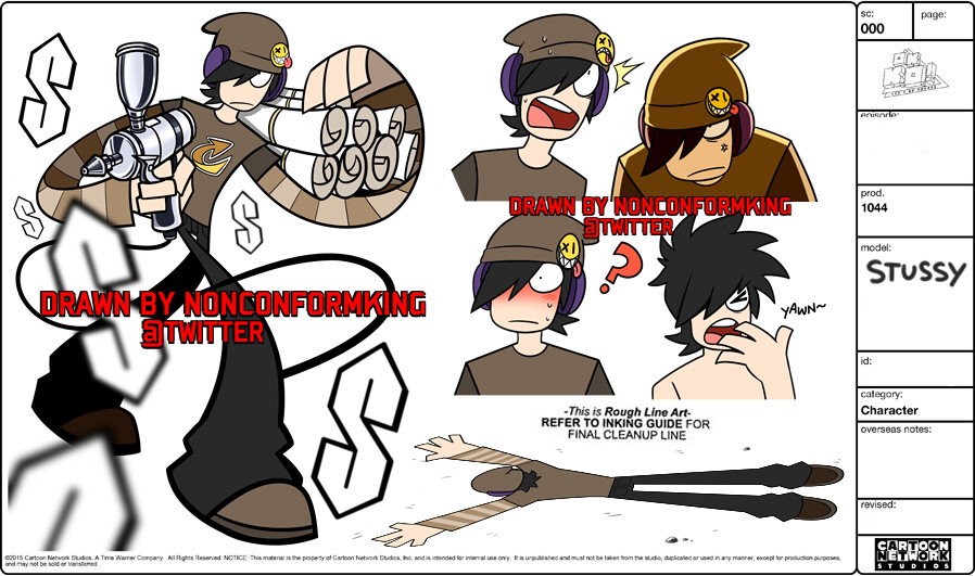 Artstation Ok K O We Are Heroes Stussy Model Sheet Nonconformking I'm sorry,but in my au i see this character in place of nanini. ok k o we are heroes stussy model