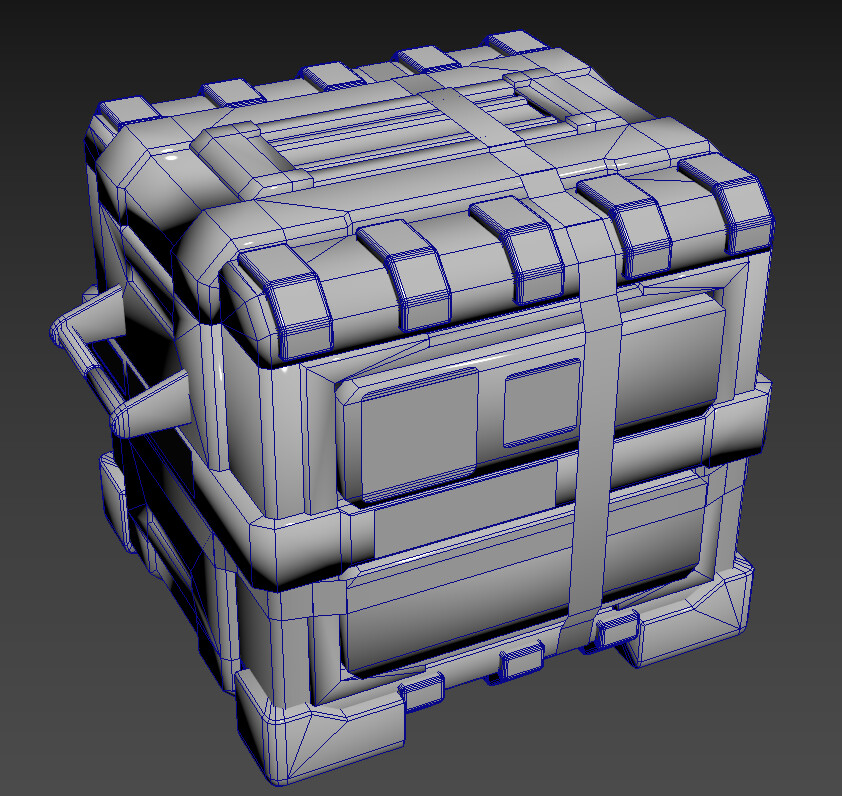 Jaewoo Chung - Cyberpunk Style Crates