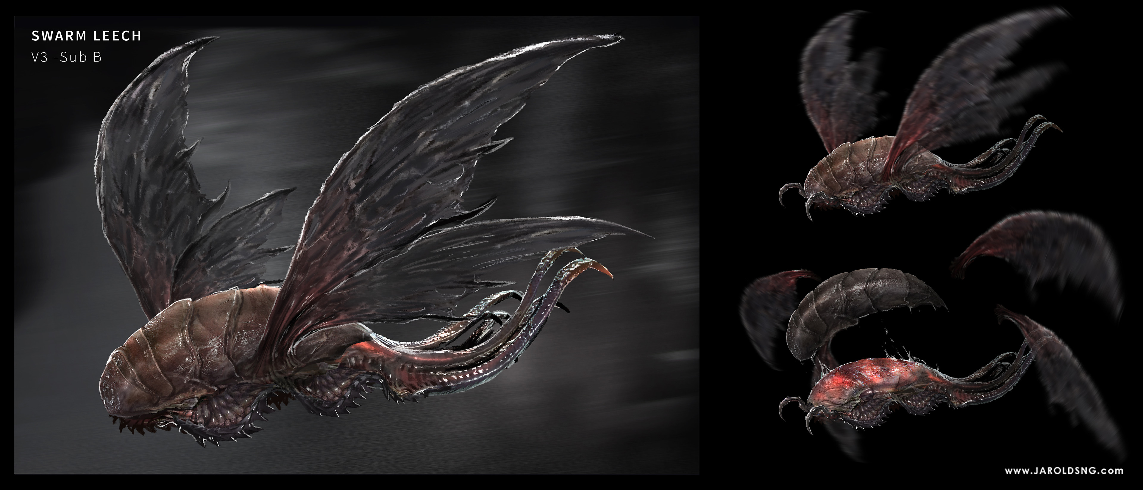 Gears 6 General Skaar concept art (JD swarm) by xxxWolverineFanxxx