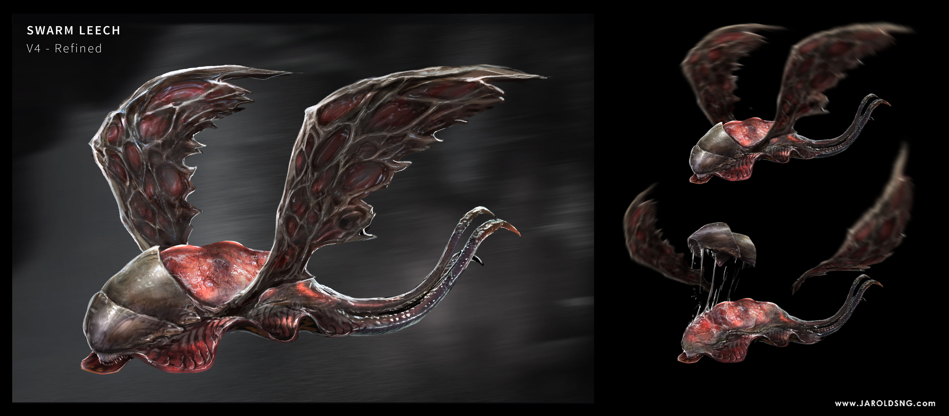 Gears 6 General Skaar concept art (JD swarm) by xxxWolverineFanxxx