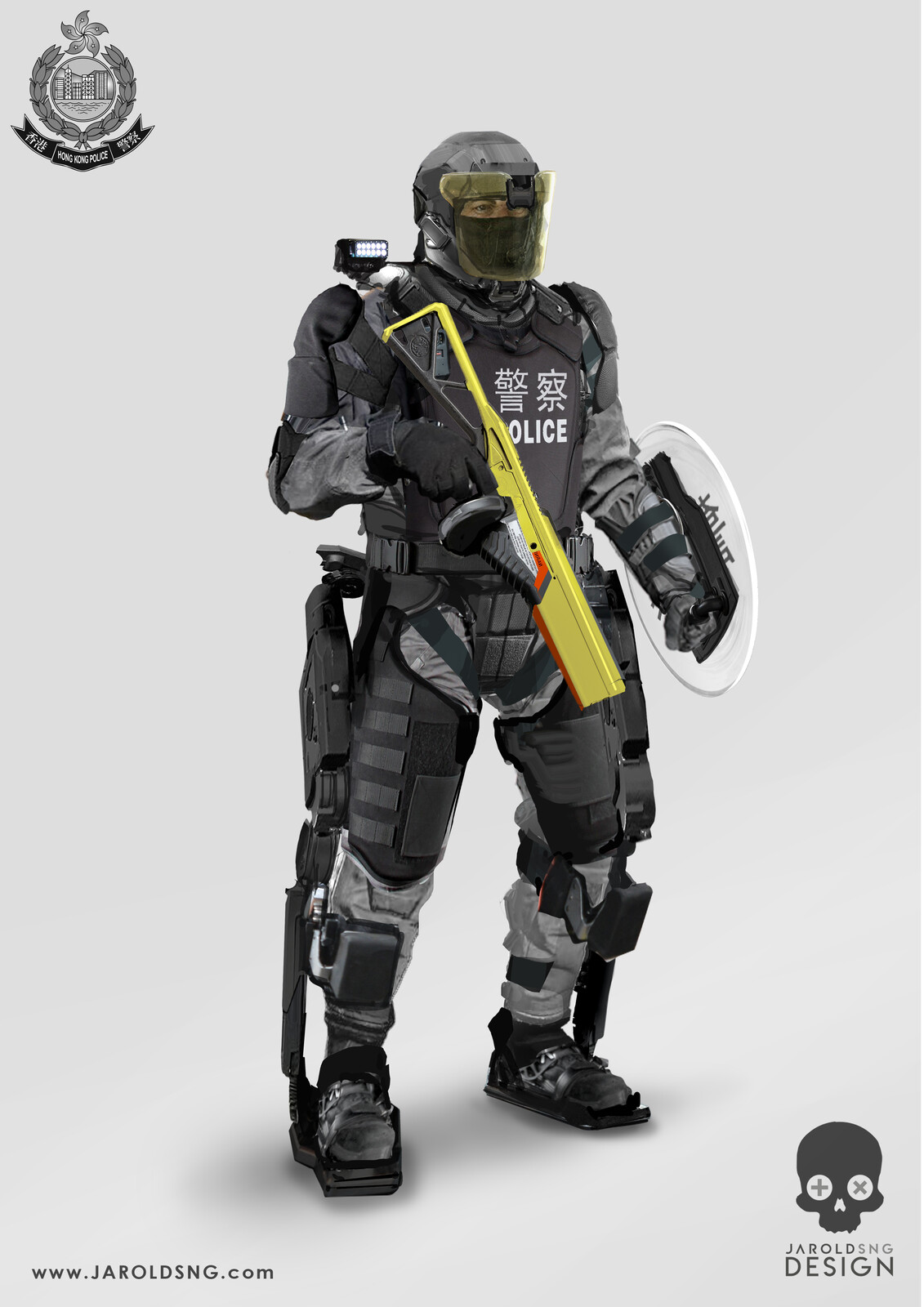 BILLY: Authoritarian Riot Gear