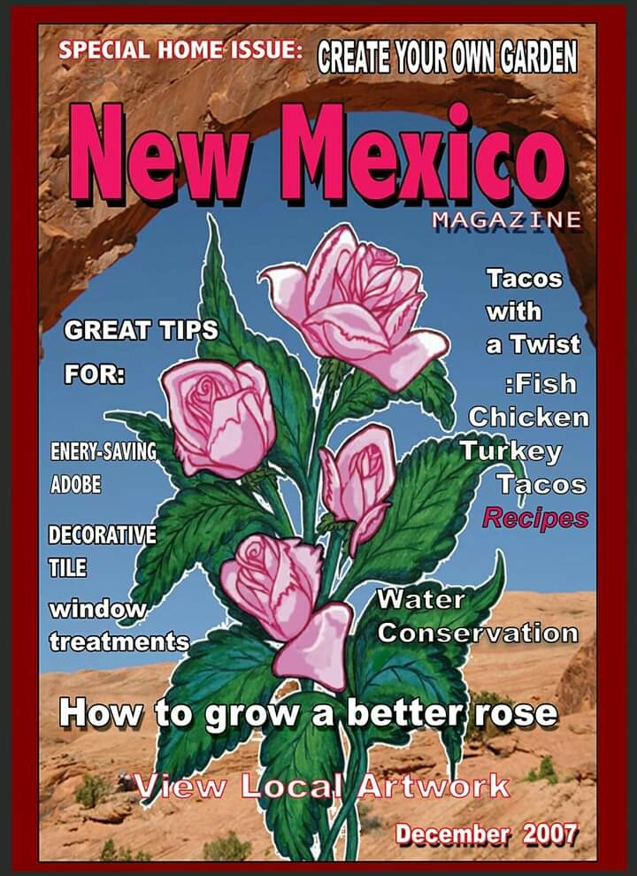 ArtStation New Mexico Magazine Layout