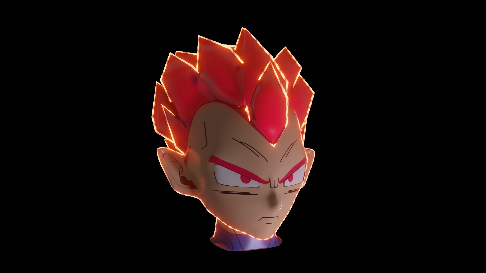 Artstation Dragon Ball Super Vegeta Ssg Transformation