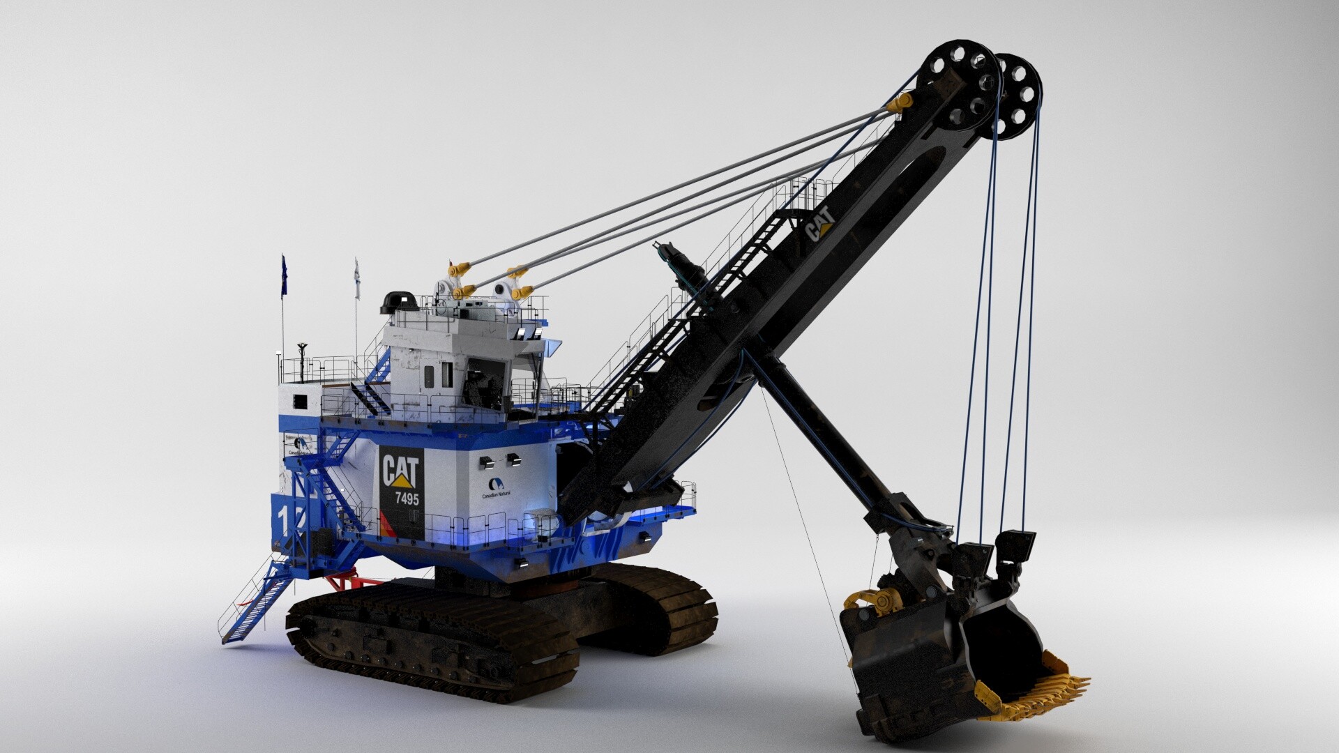 Cat 7495 diecast model deals