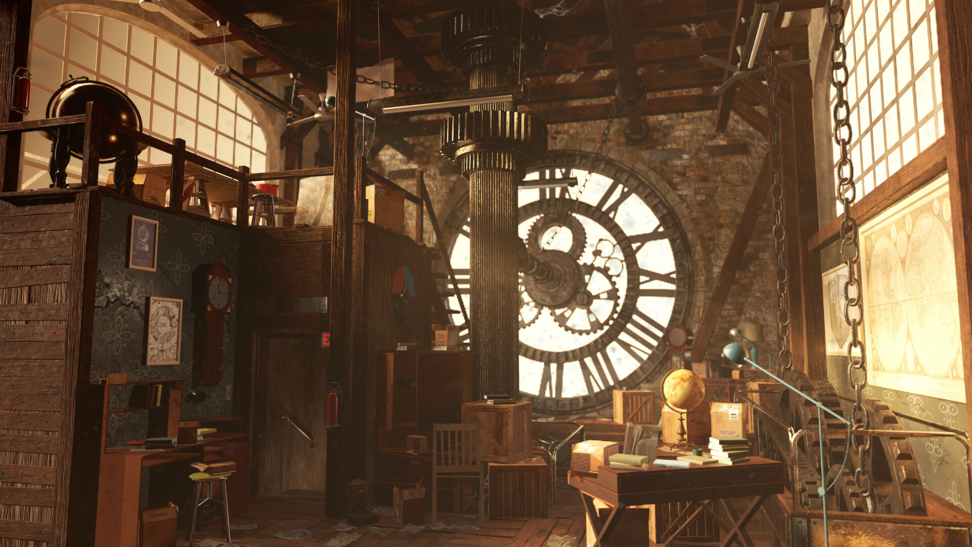 Clock tower room on sale