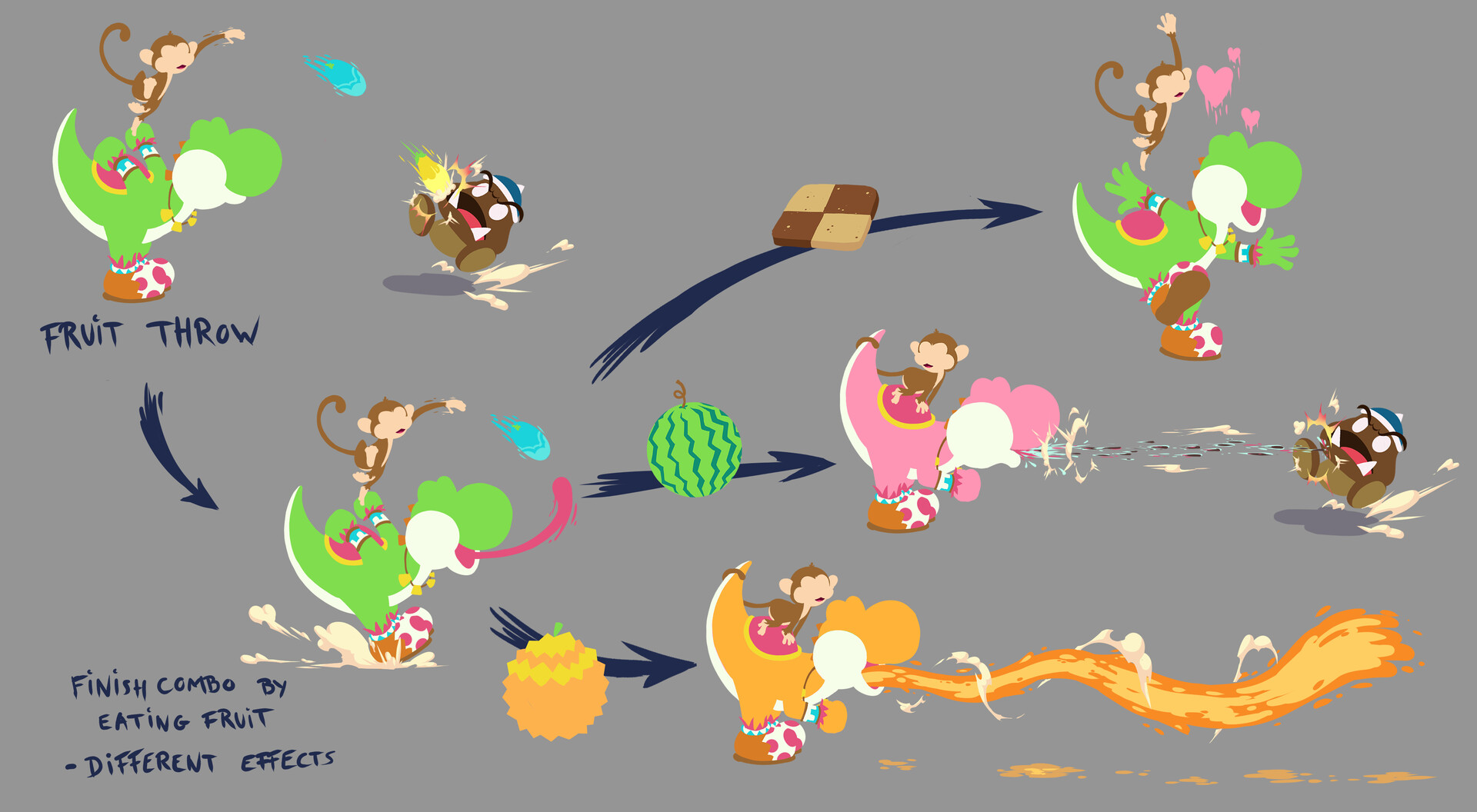 Julien LESIEUR Mushroom Kingdom Warriors Yoshi