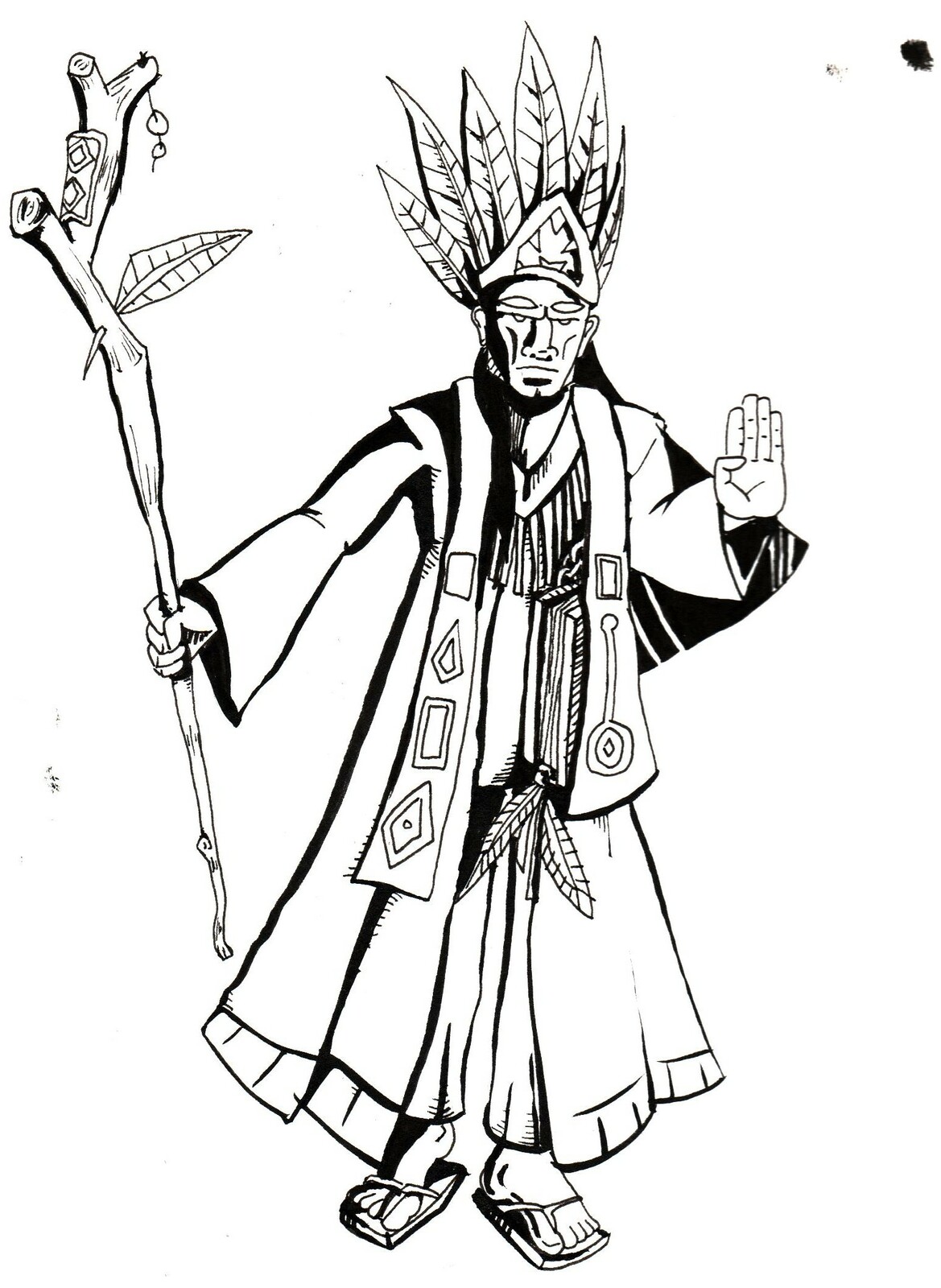 Peaceful Shaman.