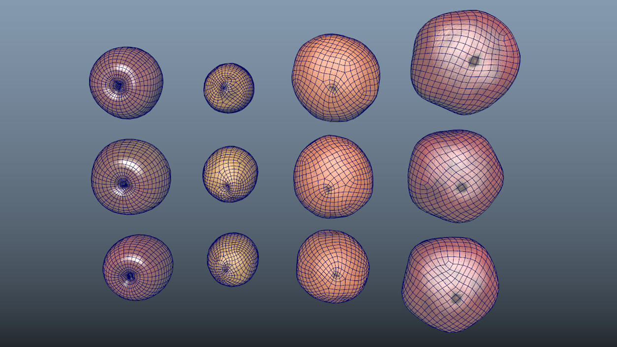 All Fruits Wireframe 2