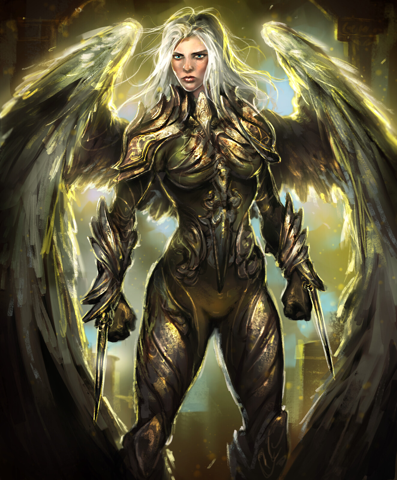 Rogue Angel--Arcane Gladiator TCG