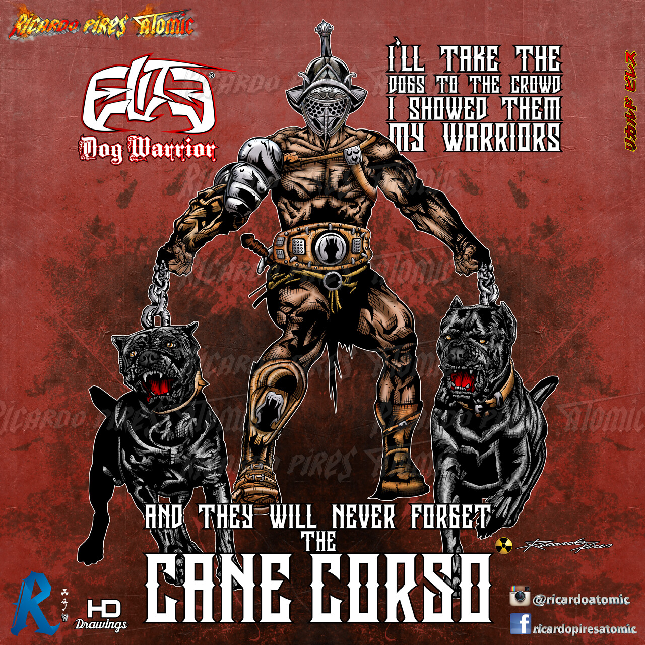 Ricardo Pires Atomic New Gladiator Cane Corso 2020