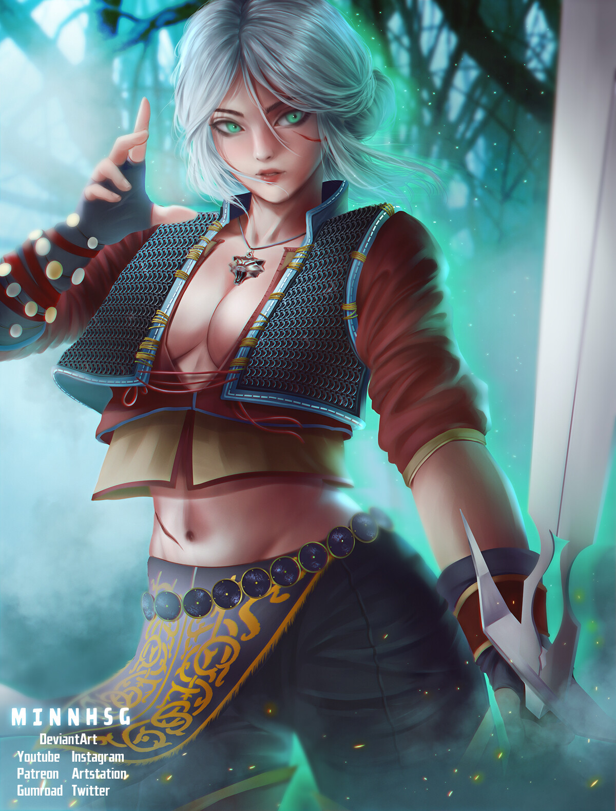 ArtStation Ciri