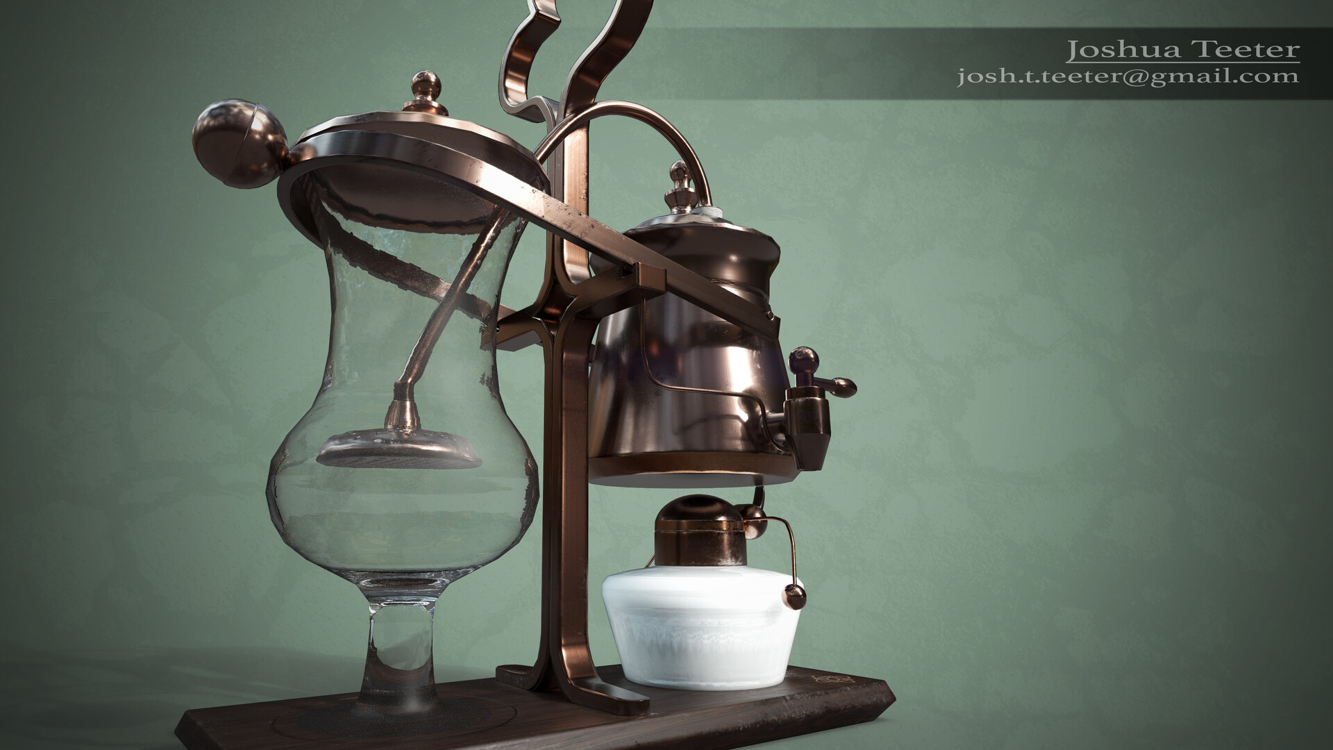 Joshua Teeter - Antique Belgian Coffee Maker Asset