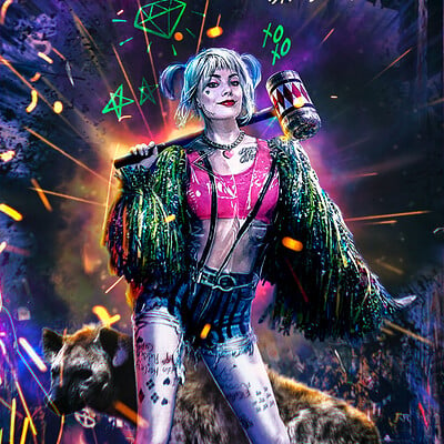 ArtStation - Harley Quinn: Birds of Prey Poster