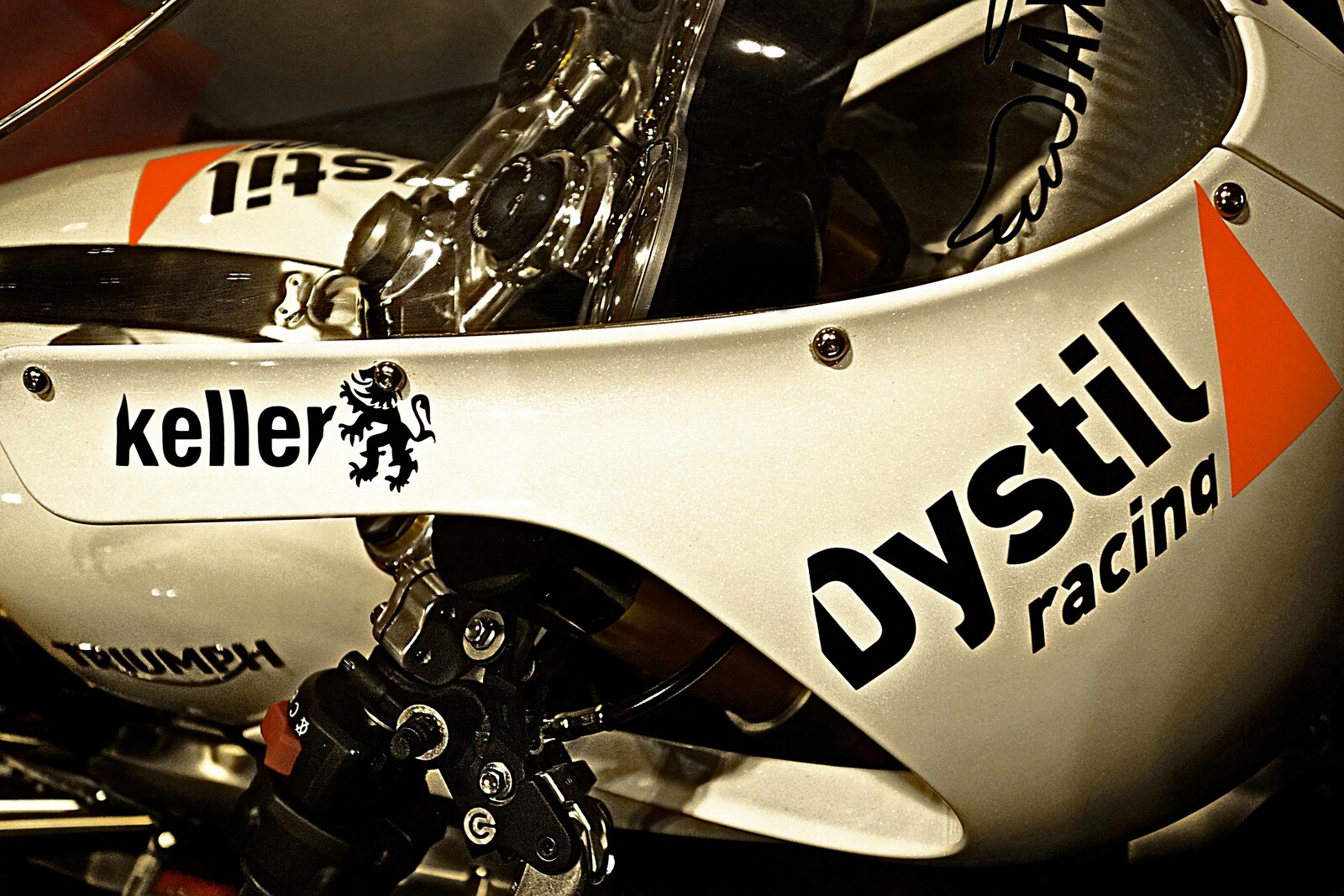 He doesn't race to win, he races to learn.