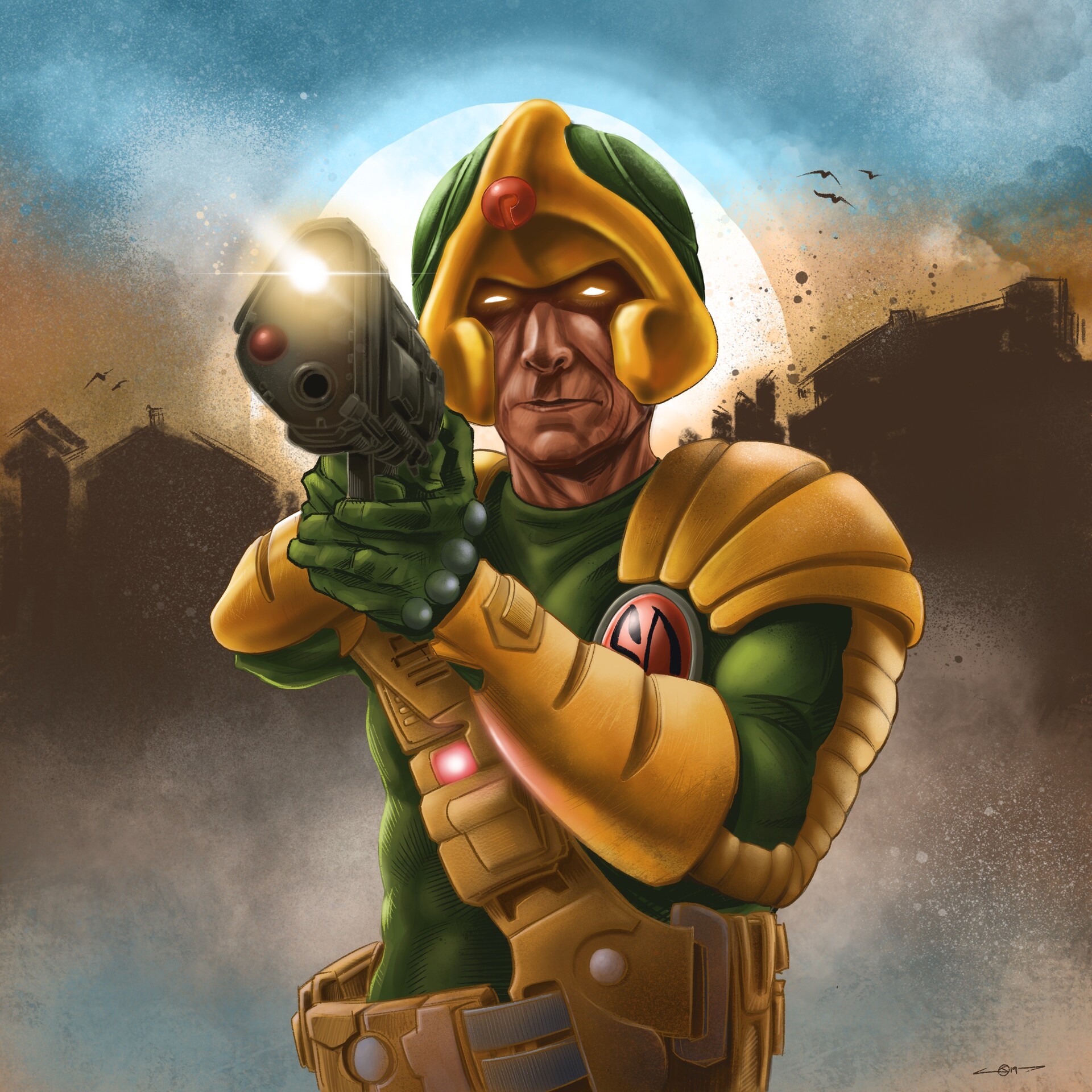 ArtStation - Johnny Alpha - The Strontium Dog