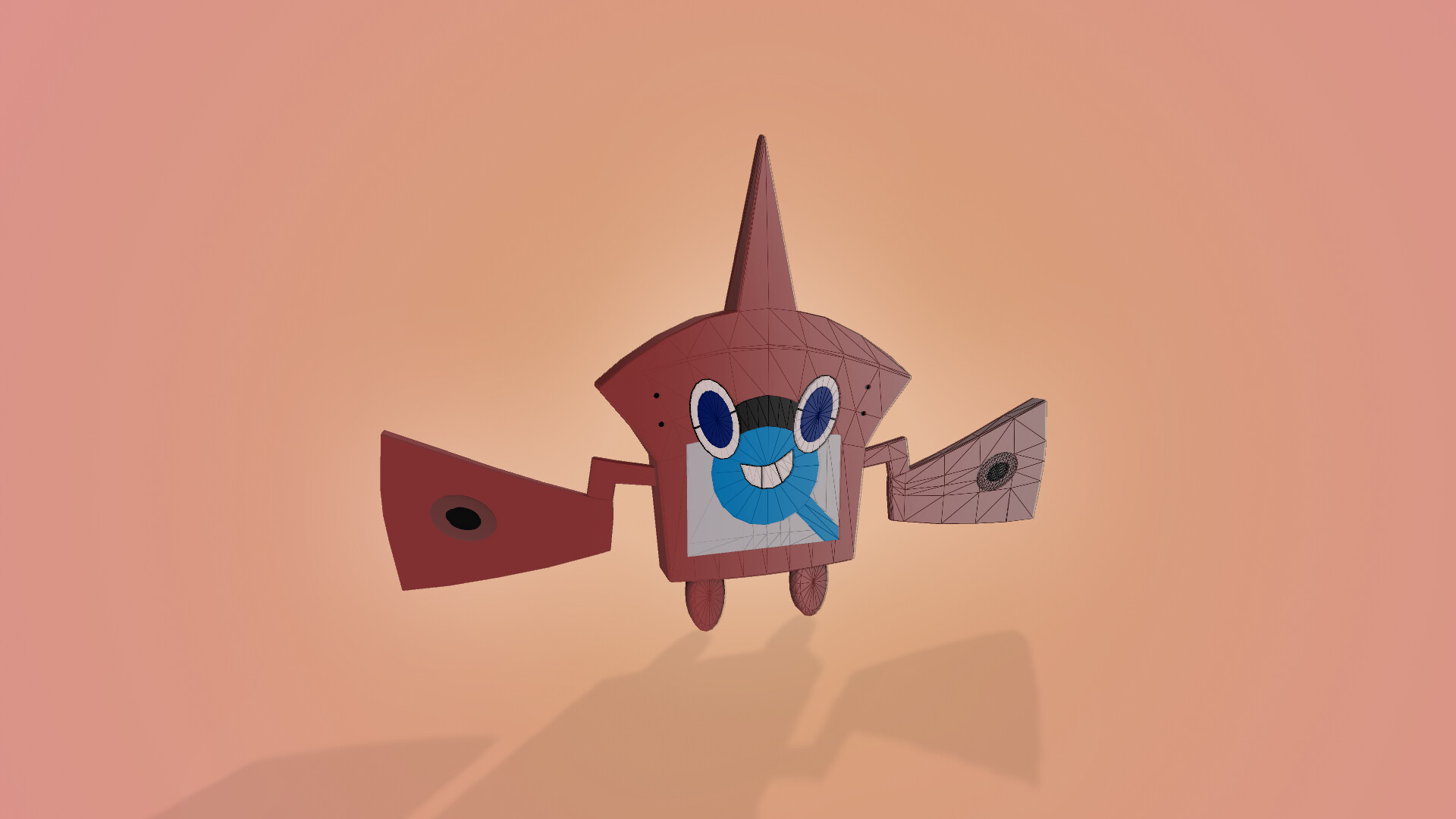 Alizee Pato Motisma Dex Pokemon 3d Modeling On Maya