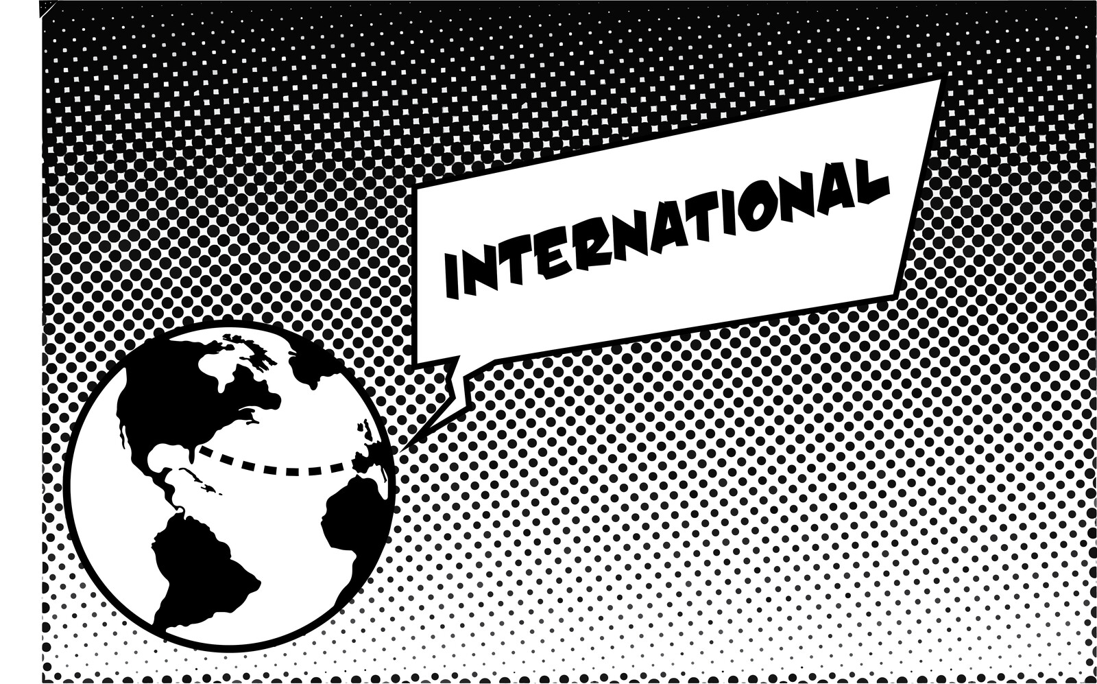 International Section Signage
