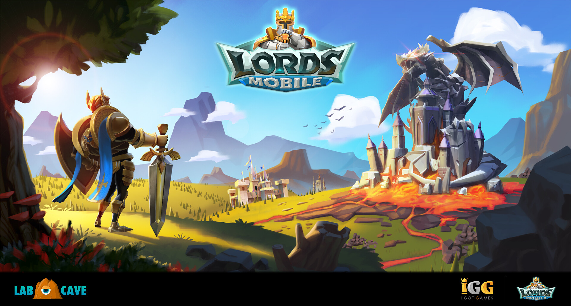 LAB CAVE - Lords Mobile - CRO assets for Google Play and iTunes