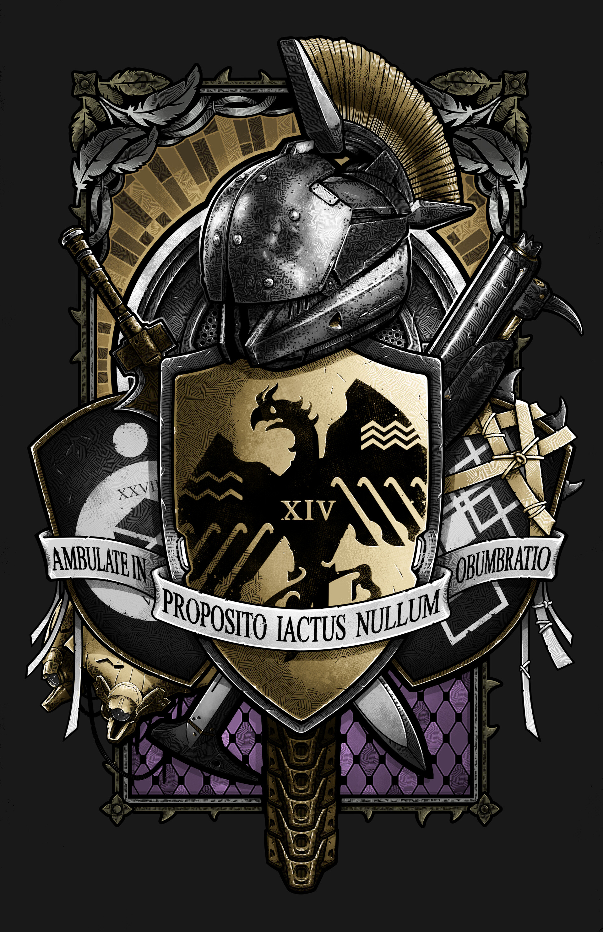 ArtStation Saint XIV Coat of Arms