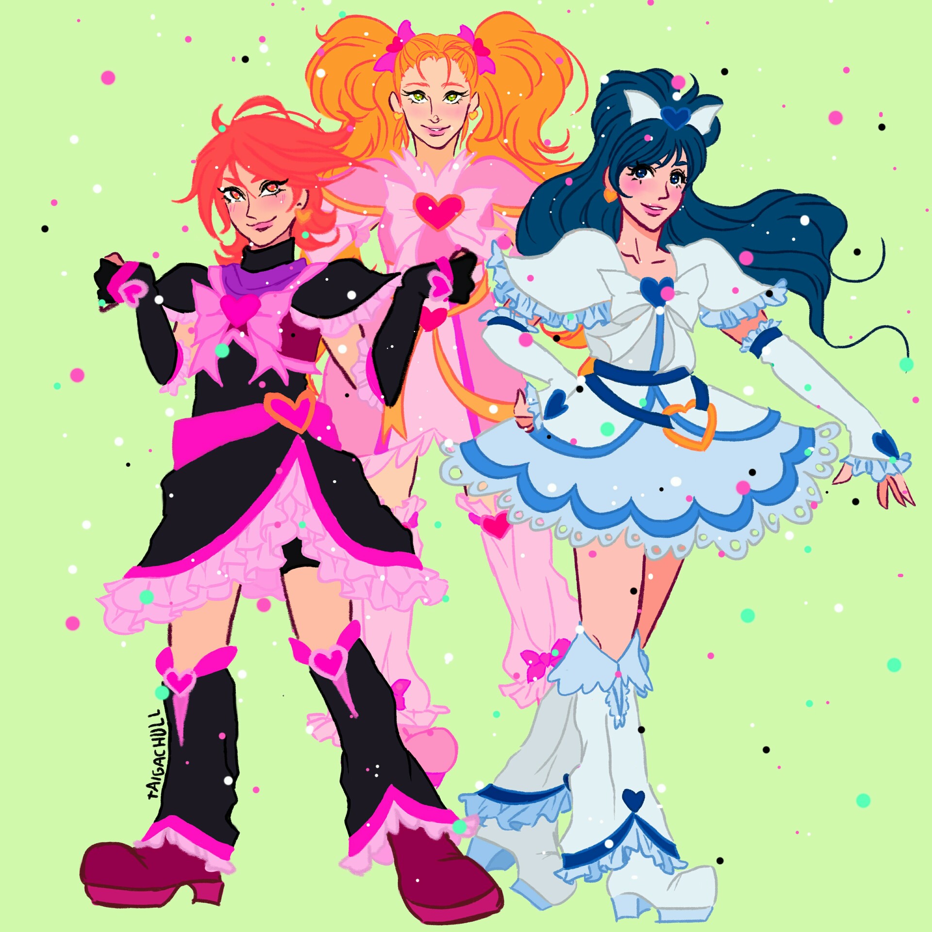 Get Wallpaper Taiga Chull Futari Wa Precure Free