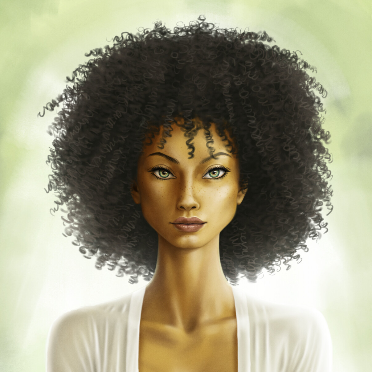Artstation Personal Painting Of Mother Nature Greg Huber