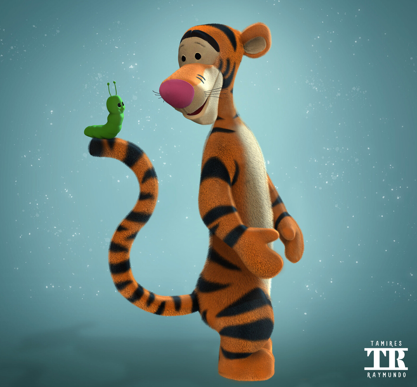 Artstation The Tigger Winnie The Pooh Tamires Raymundo