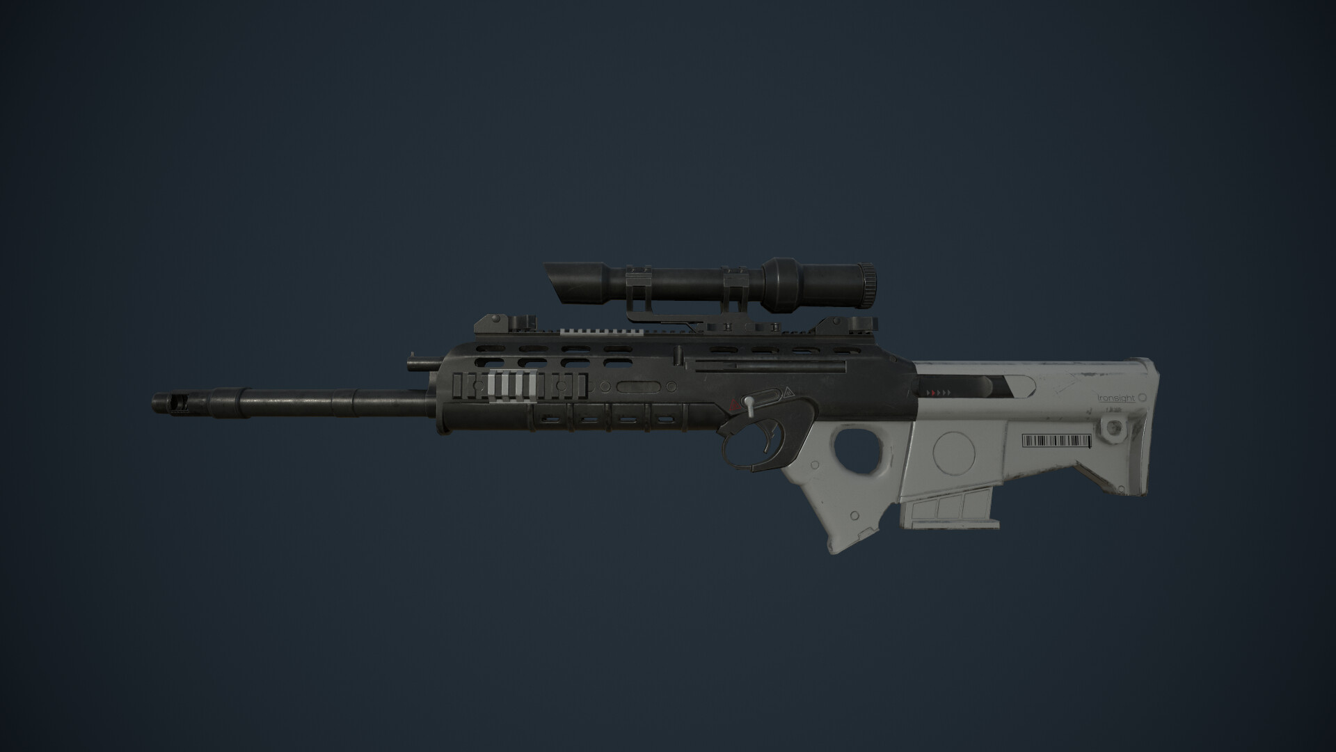 Artstation Ironsight Sniper Game Asset Ranganath V