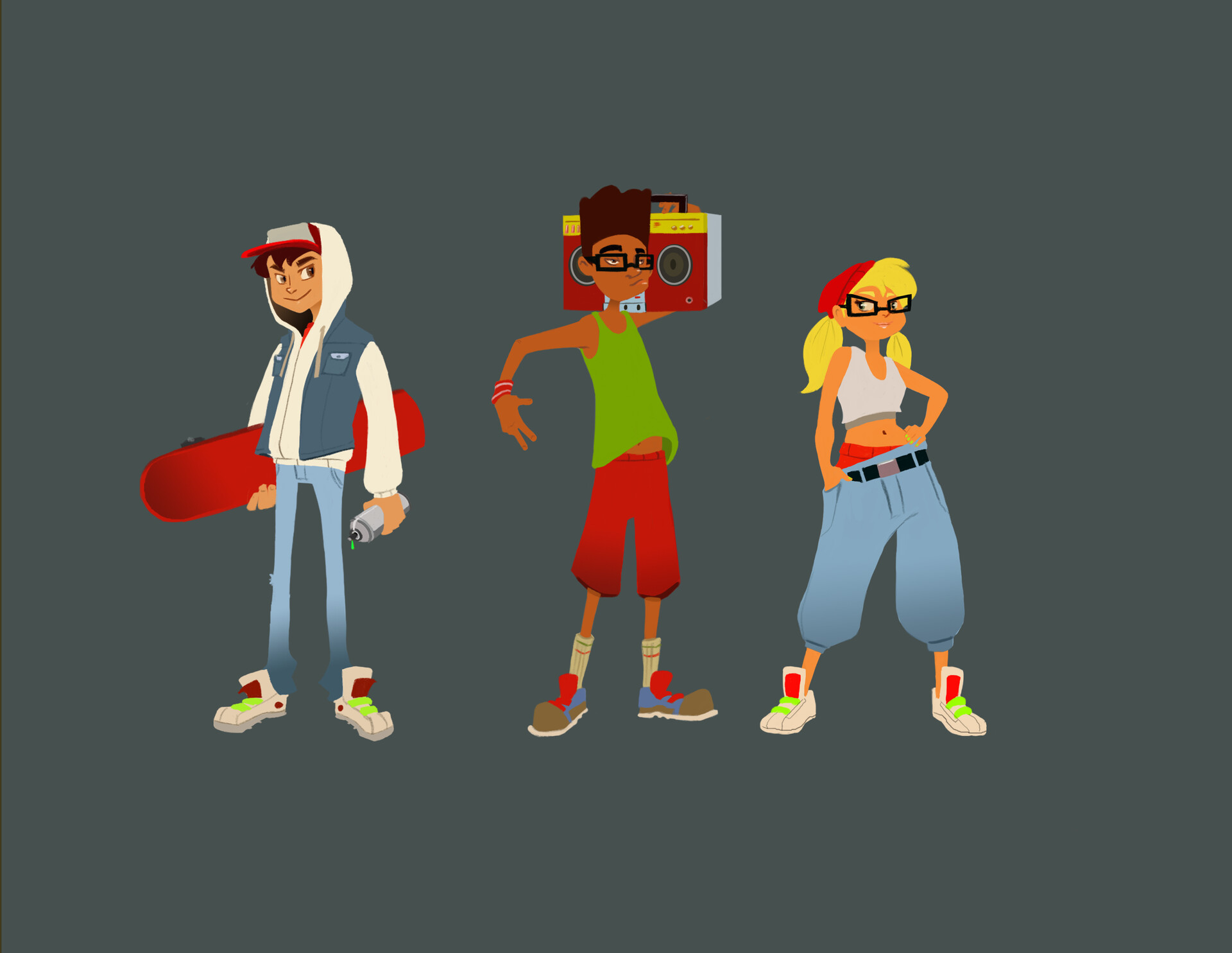 Subway Surfers - Characters