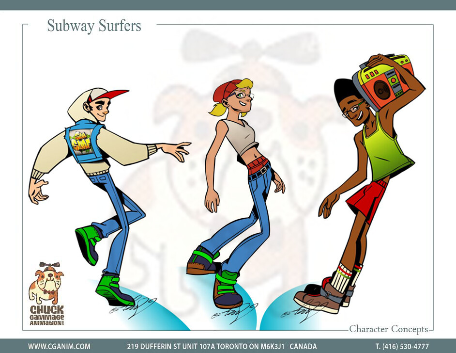 ArtStation - Subway Surfers