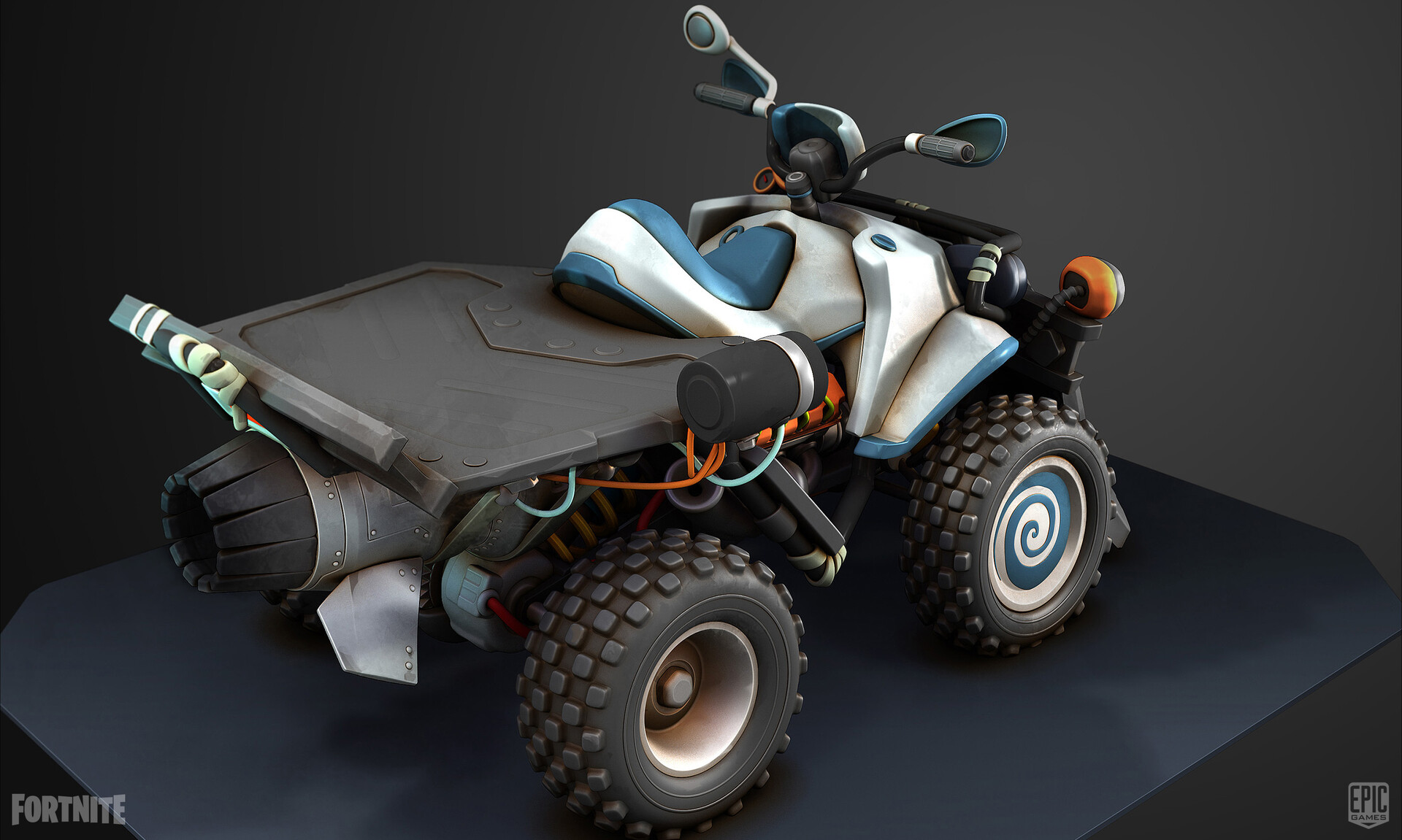 Artstation Fortnite Quadcrasher Mike Kime