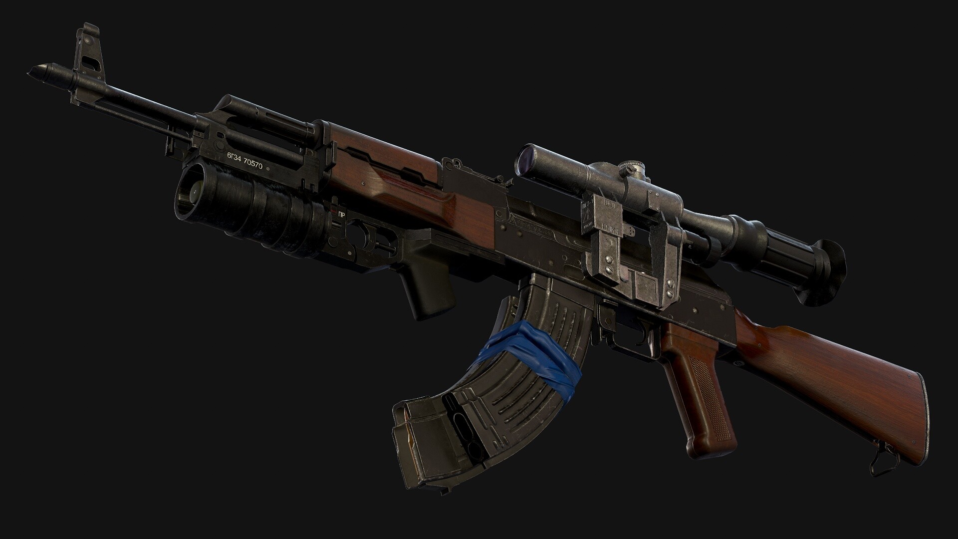 Ruslan Voit Ak 47 With Pso 1 Gp 34 Ruslan Voit Ak 47 With Pso 1 Gp 34