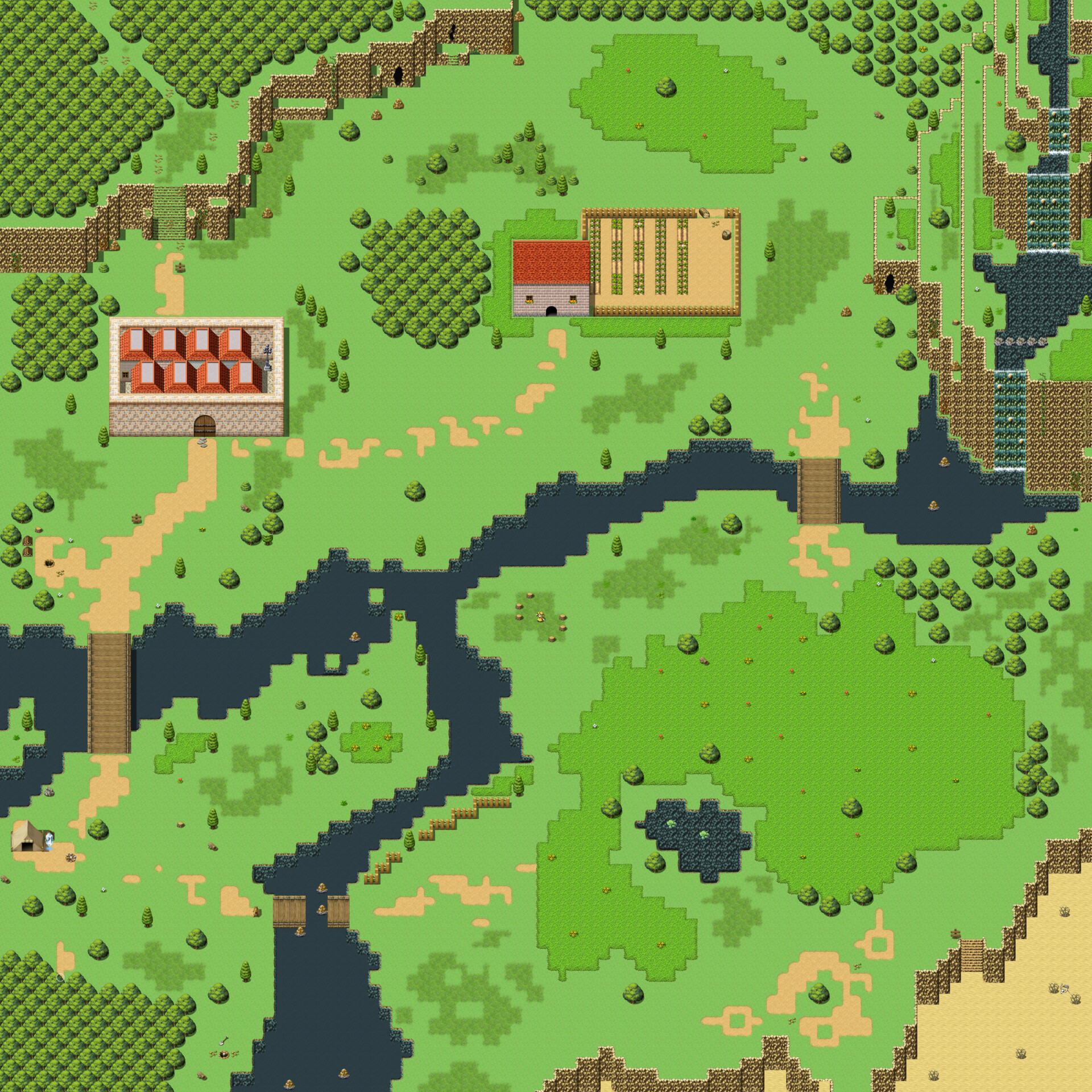 ArtStation - Open World RPG Map, Jared Daniels