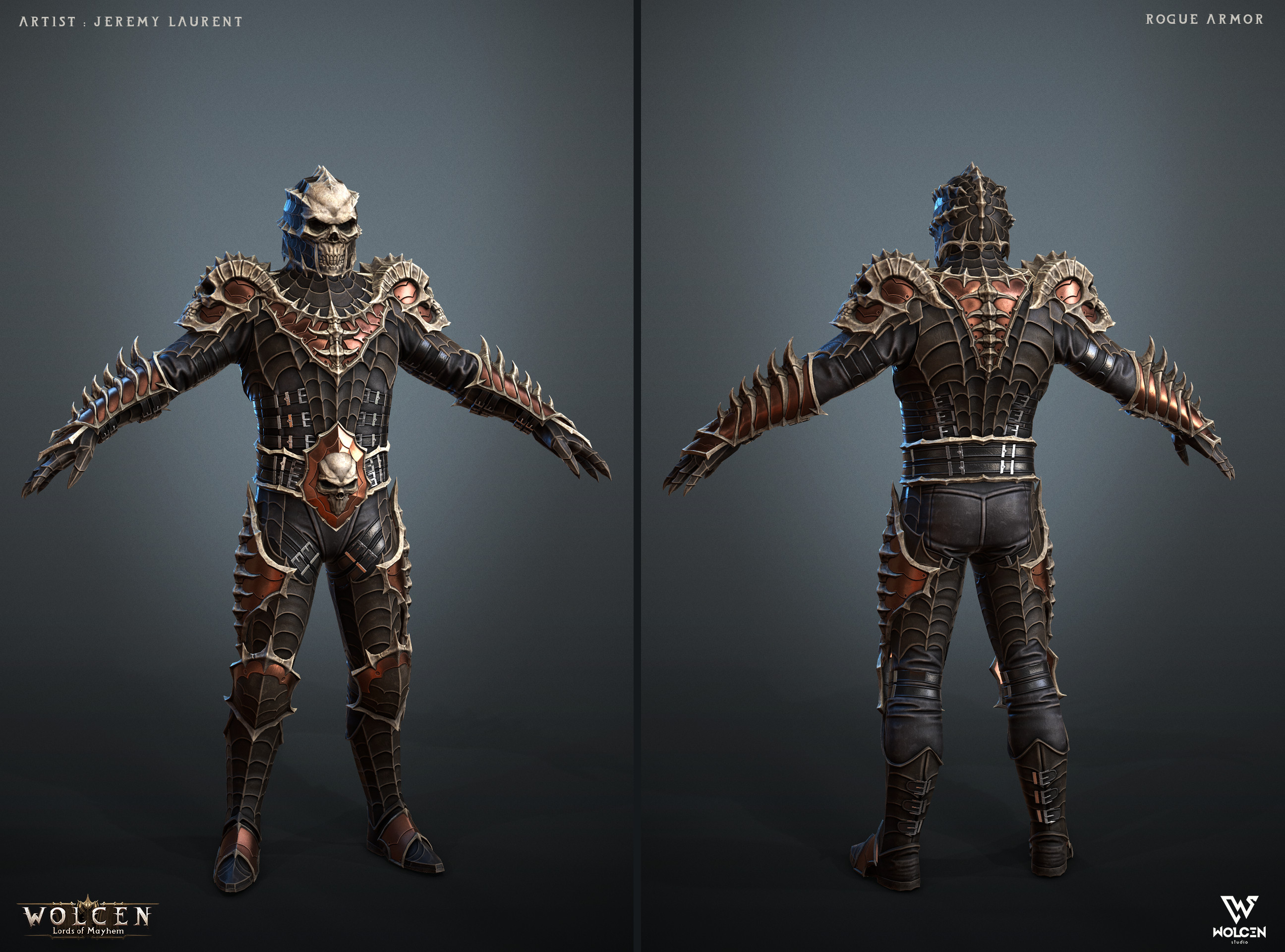 Artstation Wolcen Armors Jeremy Laurent Lords of mayhem provided by wolcen universe. artstation wolcen armors jeremy laurent