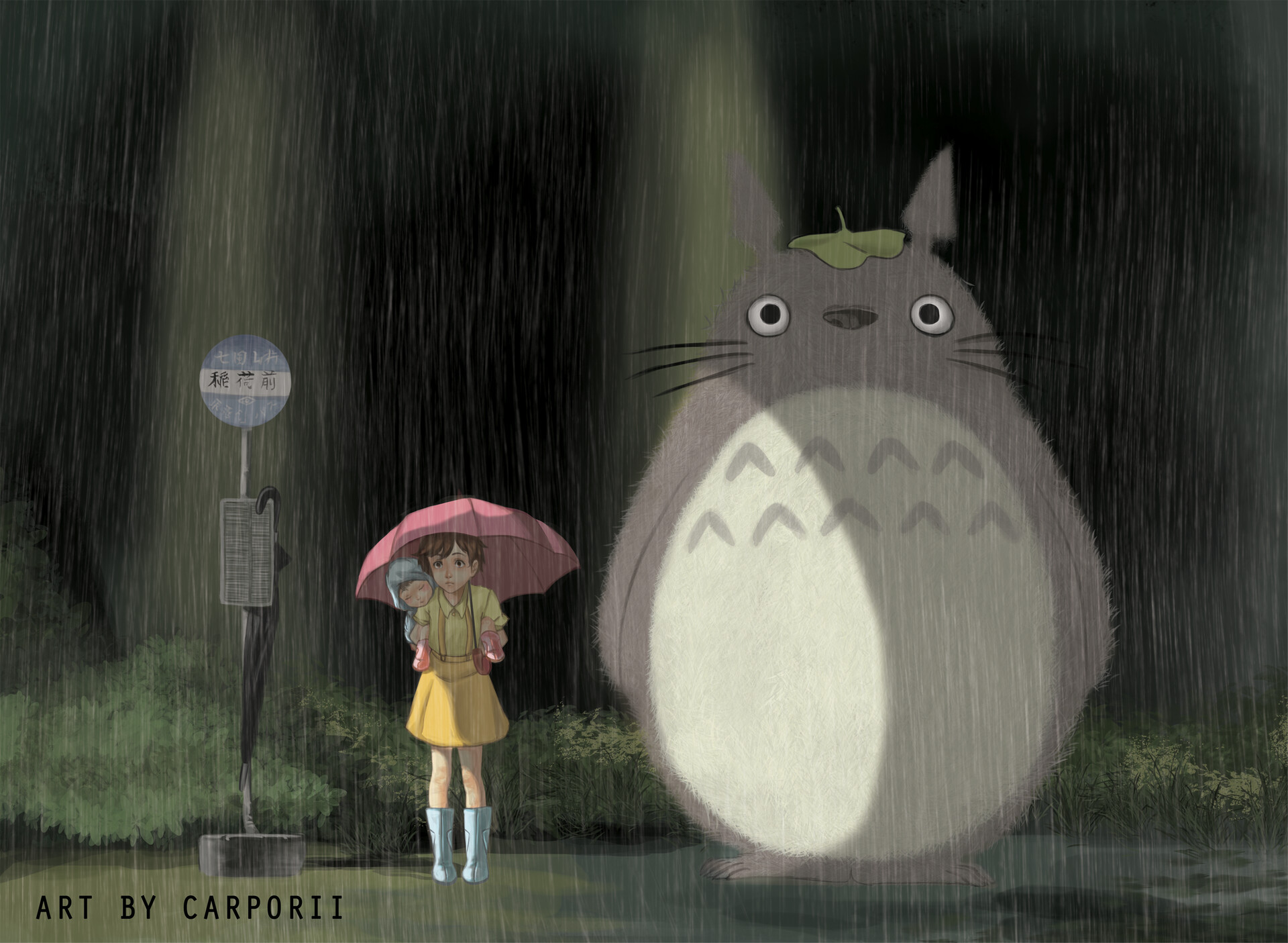 ArtStation - My Neighbor Totoro