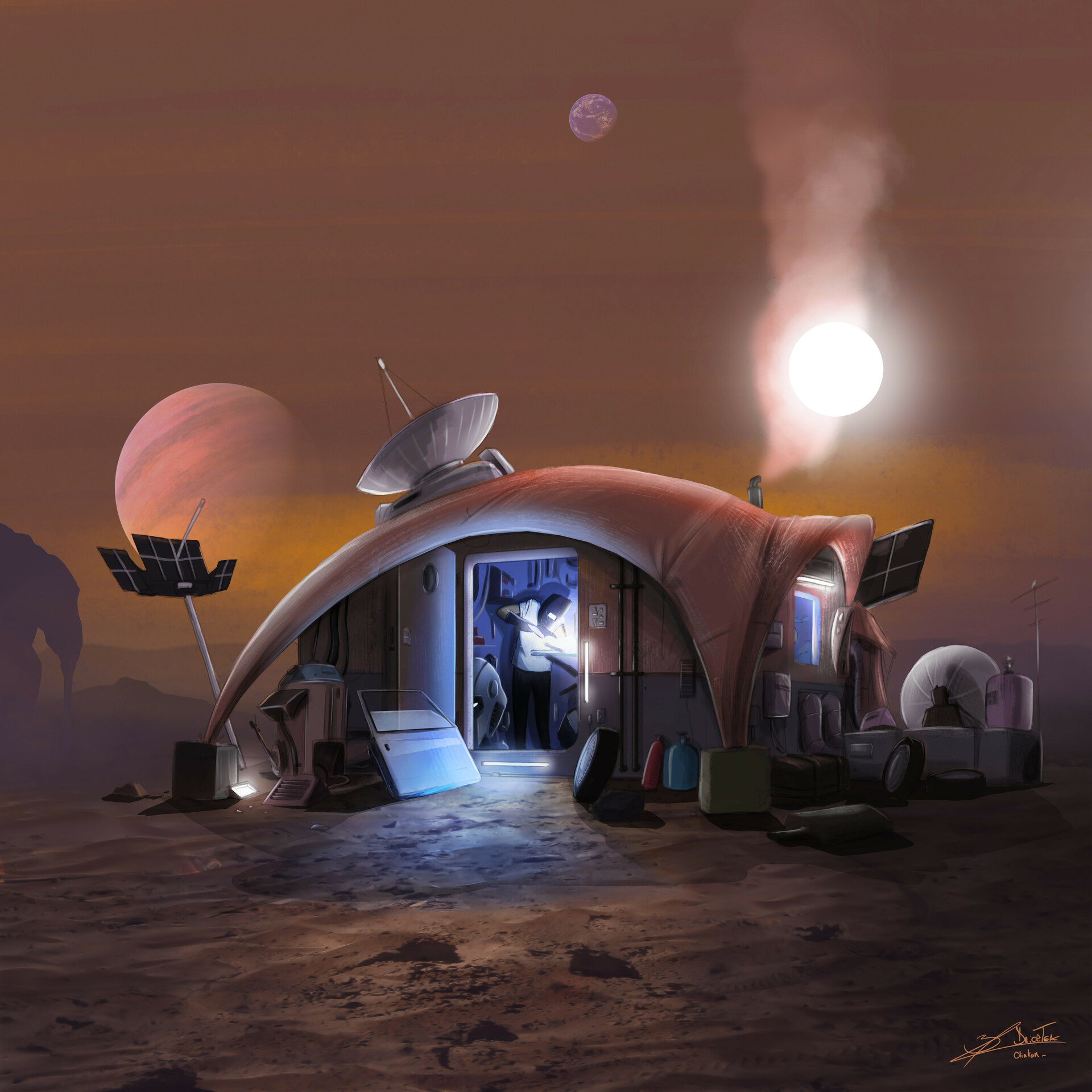 ArtStation Clinton Mister V