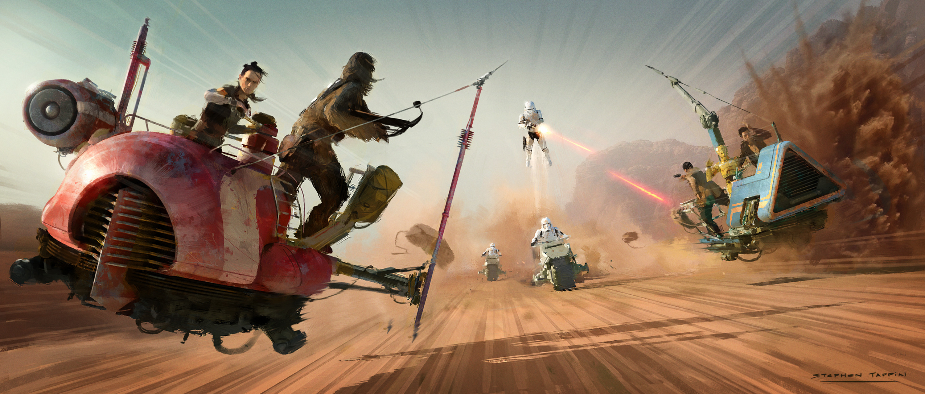 Speeder chase star 2025 wars