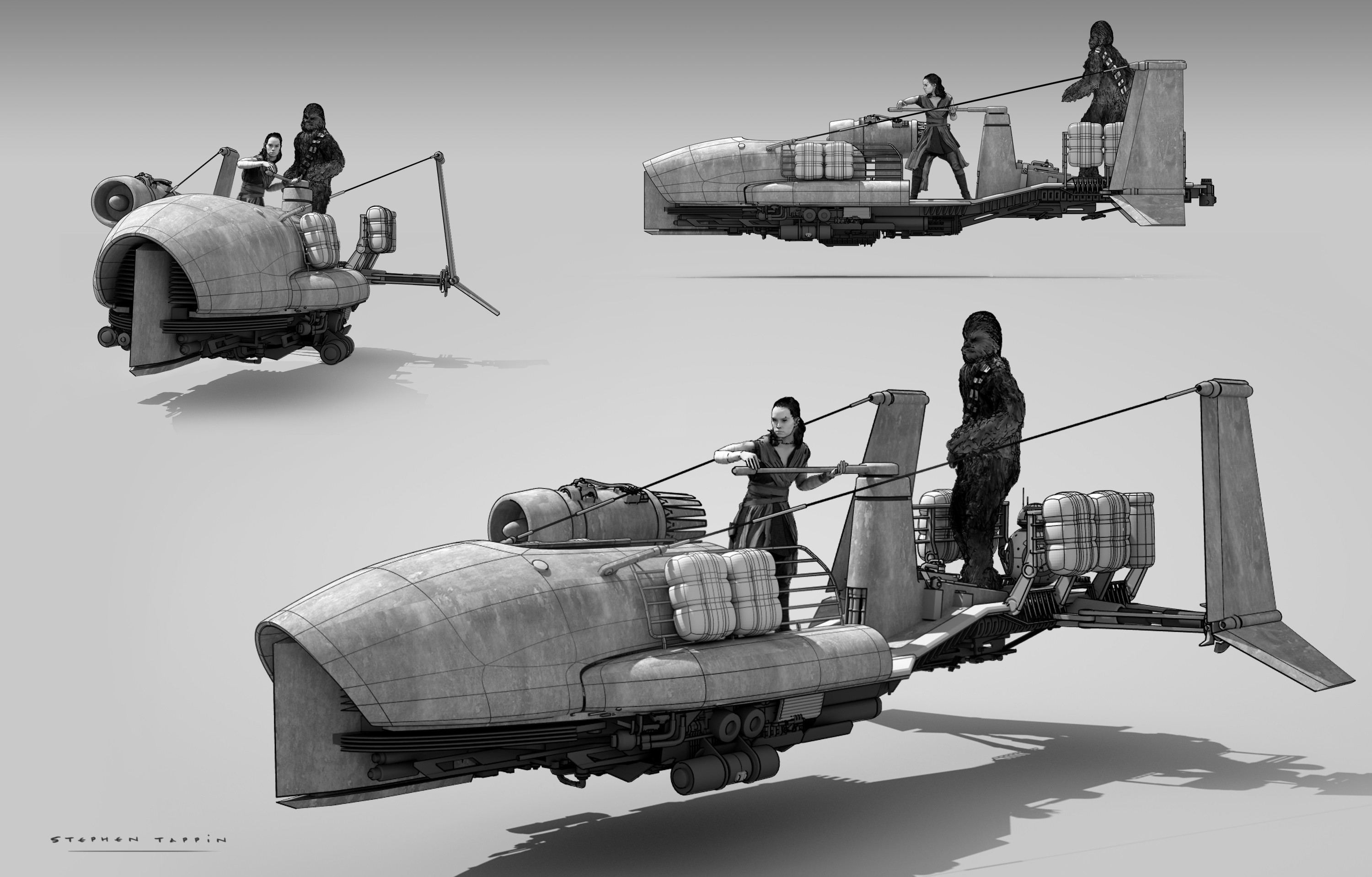Rise of cheap skywalker speeder