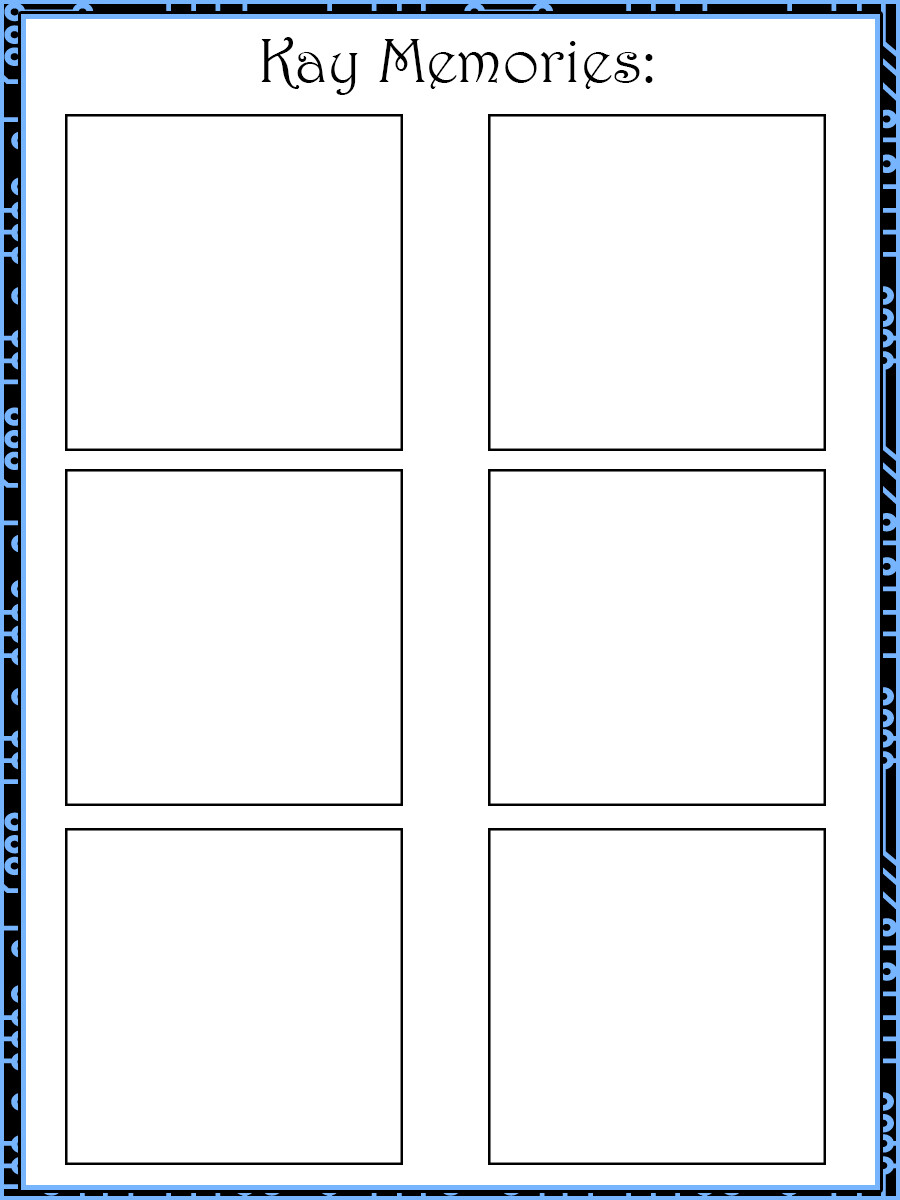The Kay memories character card for Luka