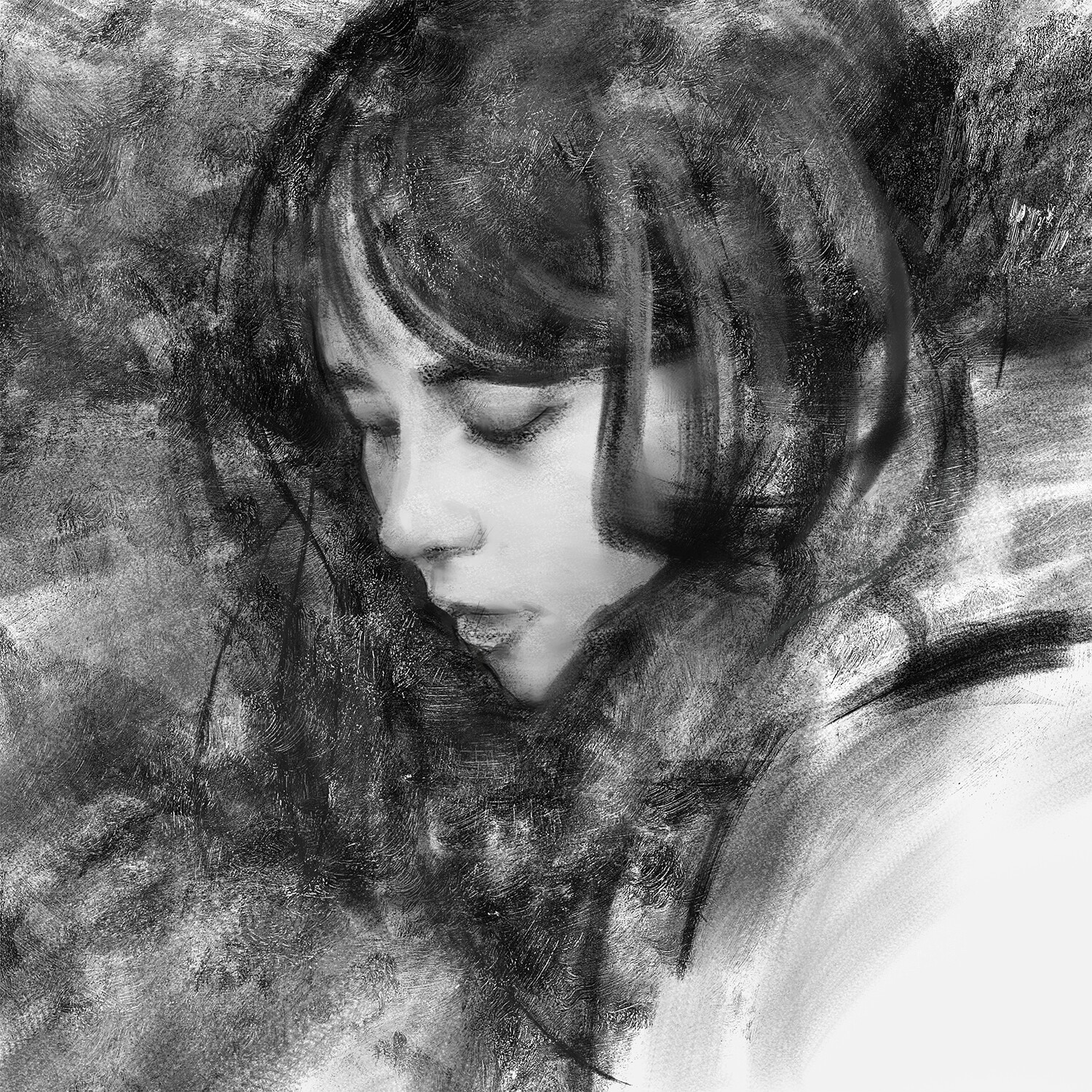 Toko Suzuki Digital Speed Painting After Yizheng Ke