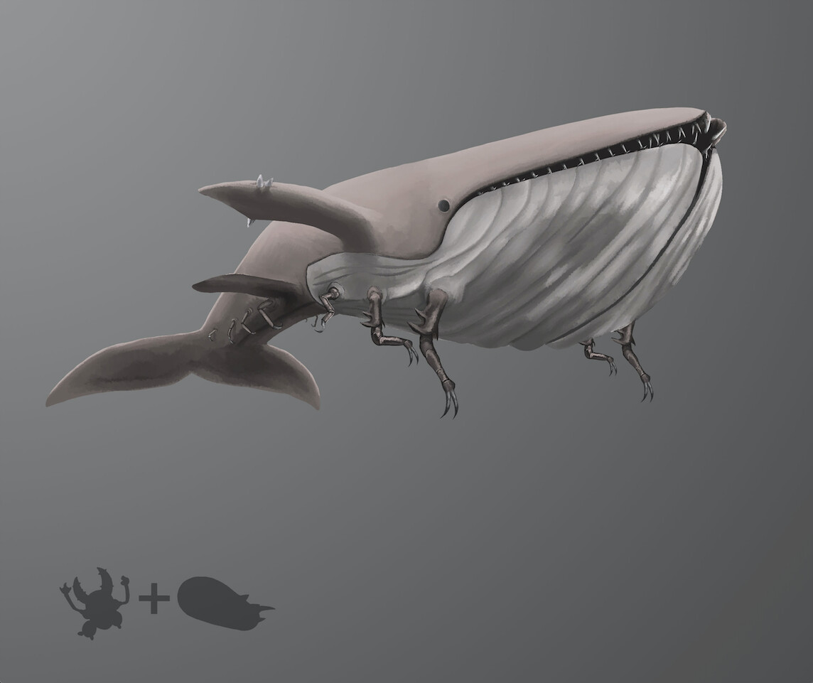 ArtStation Pinsir Wailord Fusion