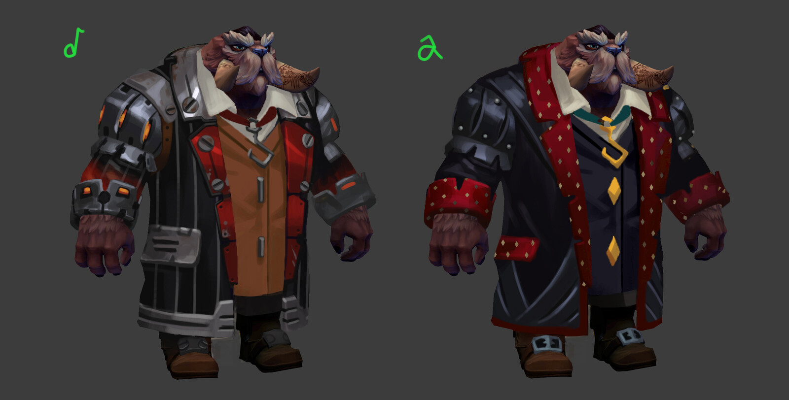 DOTA Underlords - Jull - Alternate Costumes