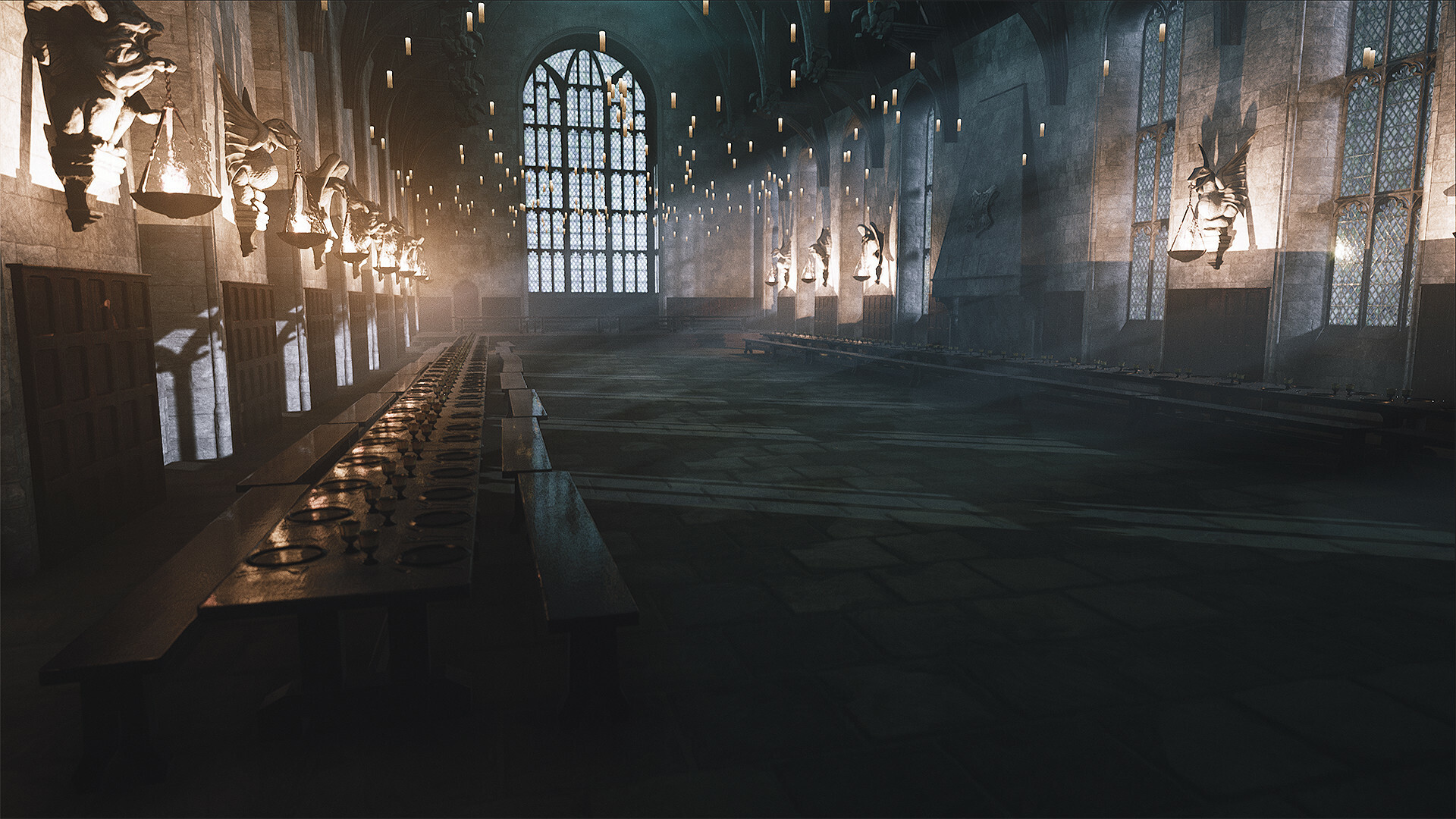 Nicolas Ruffault Harry Potter Great Hall