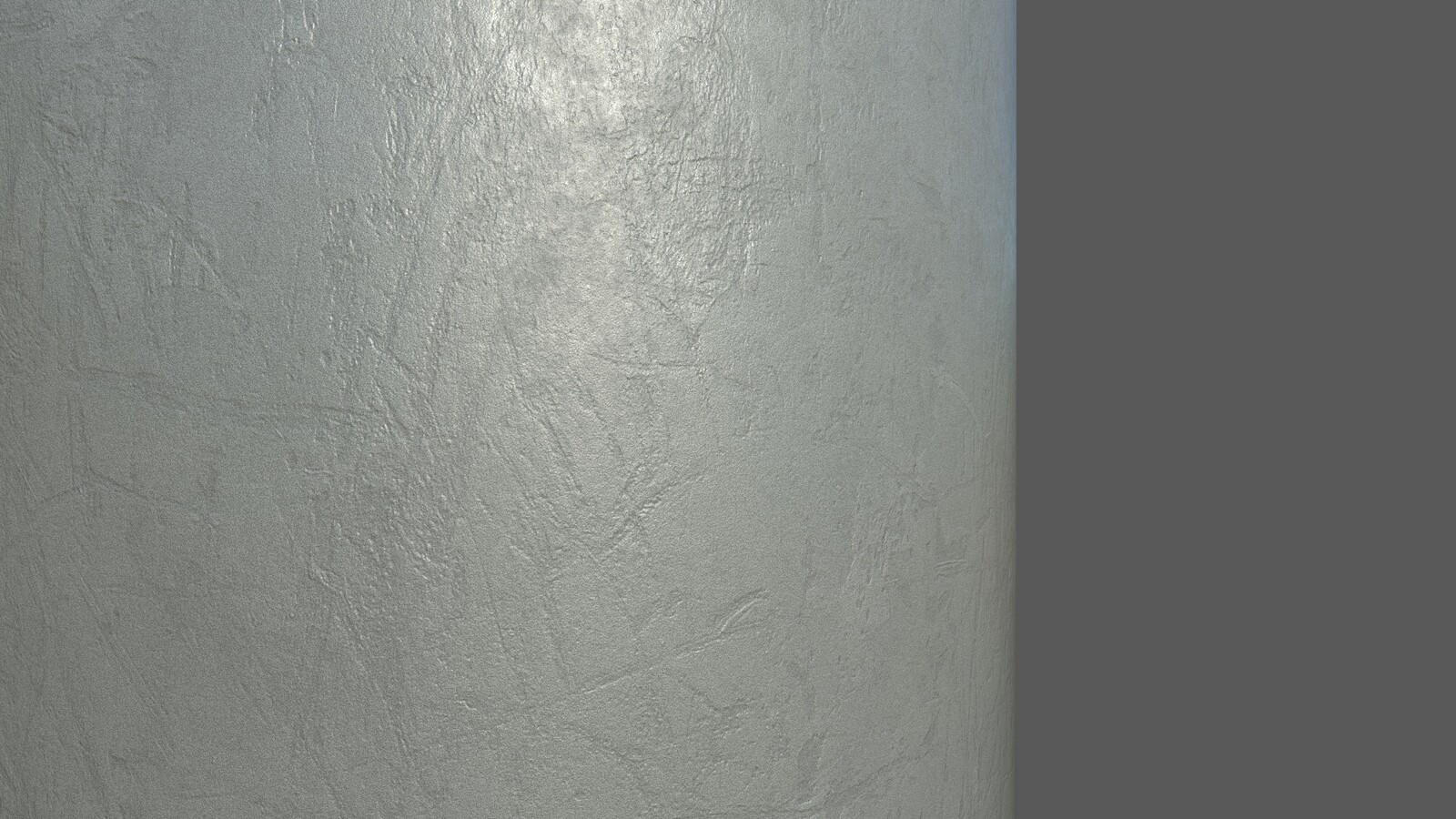 Window Frame Metal material close up created in Substance Designer